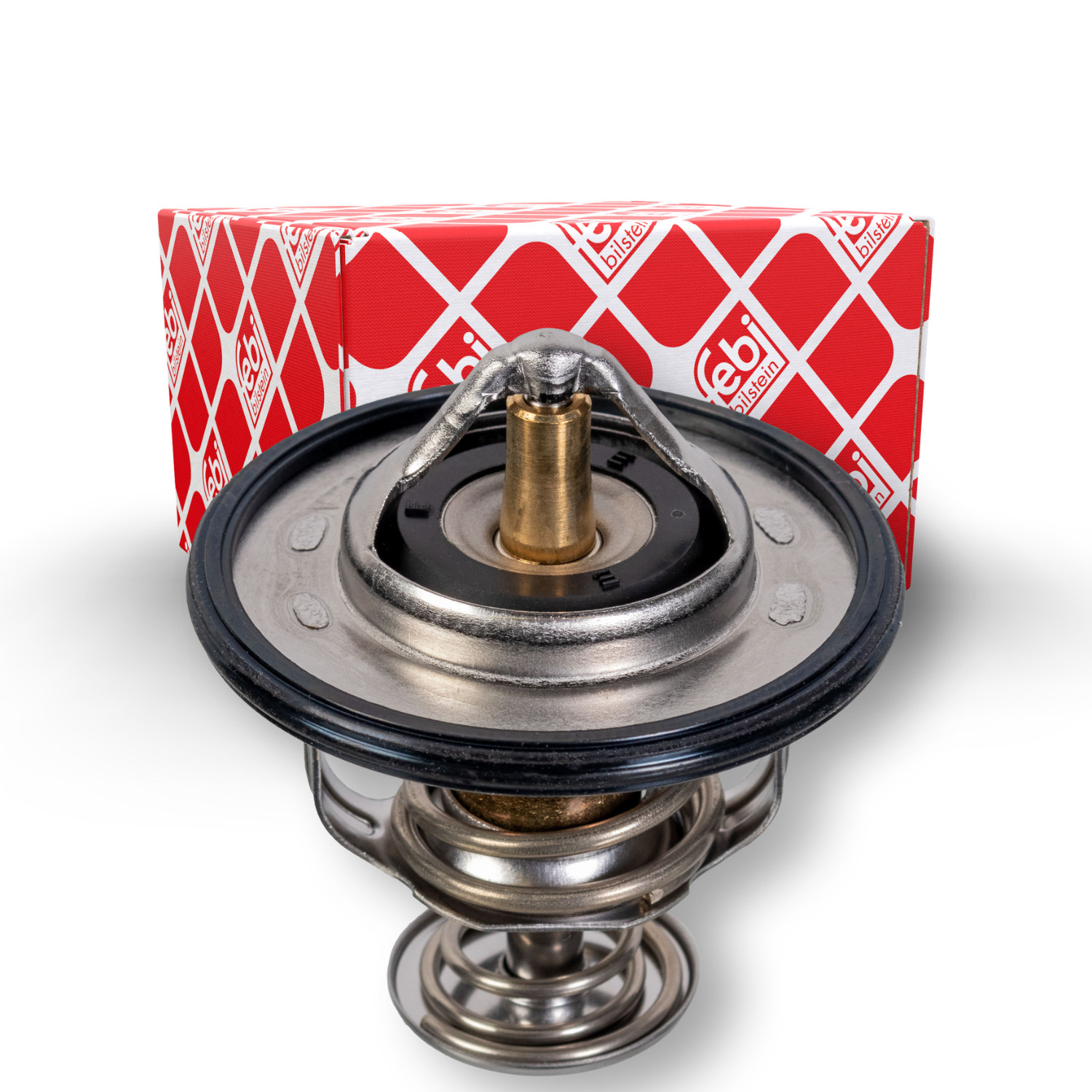 FEBI BILSTEIN Termostat, kølemiddel 107701 for FIAT MITSUBISHI PROTON FUSO (MITSUBISHI)