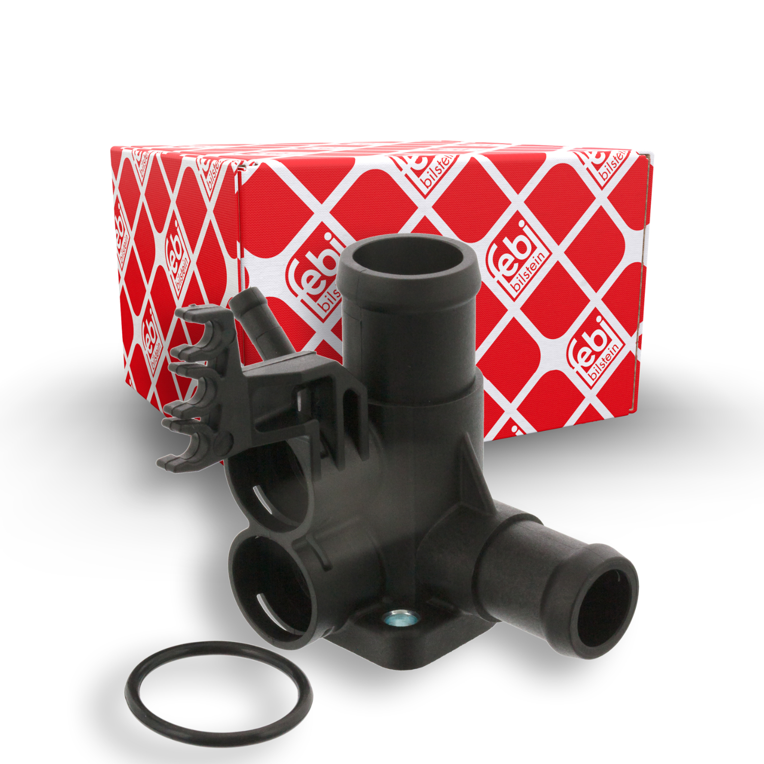 FEBI BILSTEIN Kølevæskeflange 12406 Cylinderhoved for VW