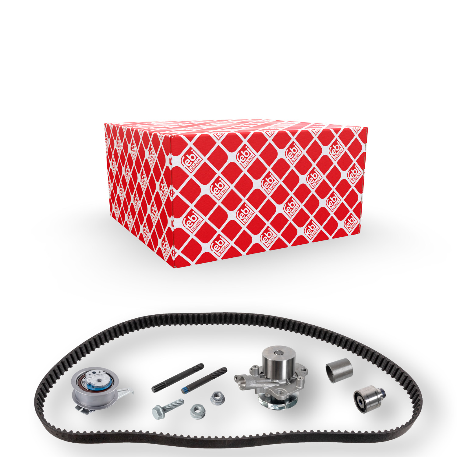 FEBI BILSTEIN Vandpumpe + tandremssæt 104866 for VW MAN