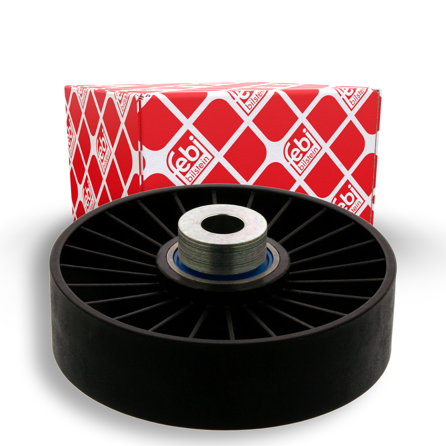 FEBI BILSTEIN Medløberhjul, multi-V-rem 17600 for LANCIA FIAT