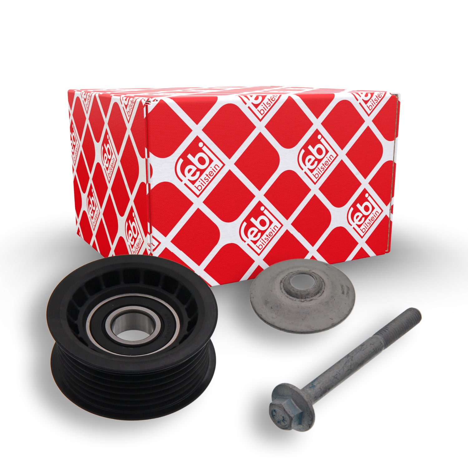 FEBI BILSTEIN Medløberhjul, multi-V-rem 37699 for MERCEDES-BENZ