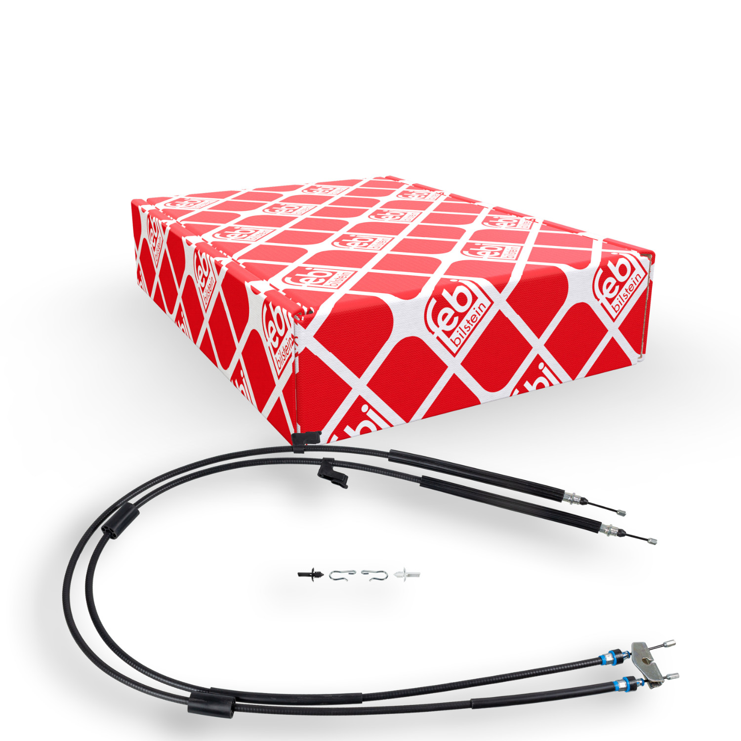 FEBI BILSTEIN Håndbremsekabel 101801 bagved til højre for FORD VOLVO