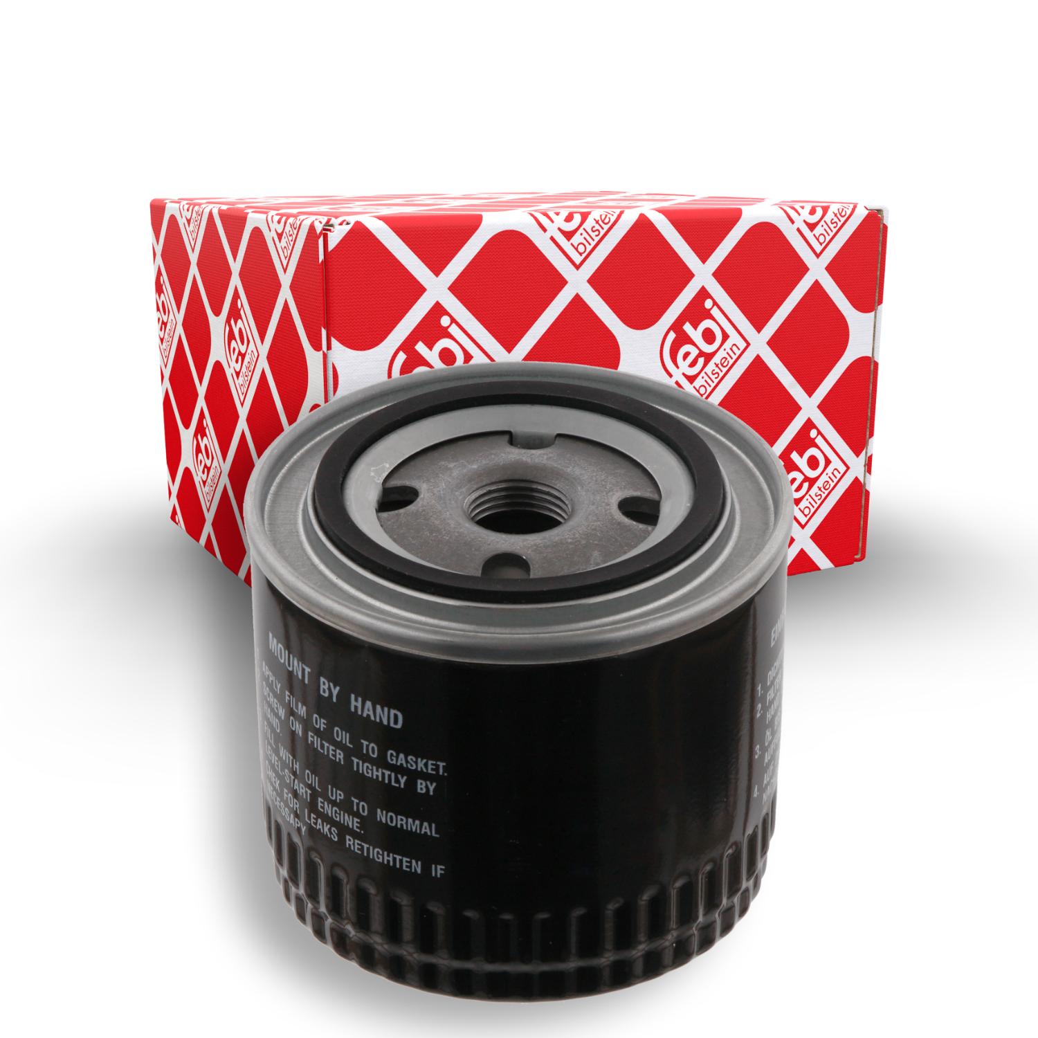 FEBI BILSTEIN Oliefilter 34100 Påskruet 87mm for VOLVO