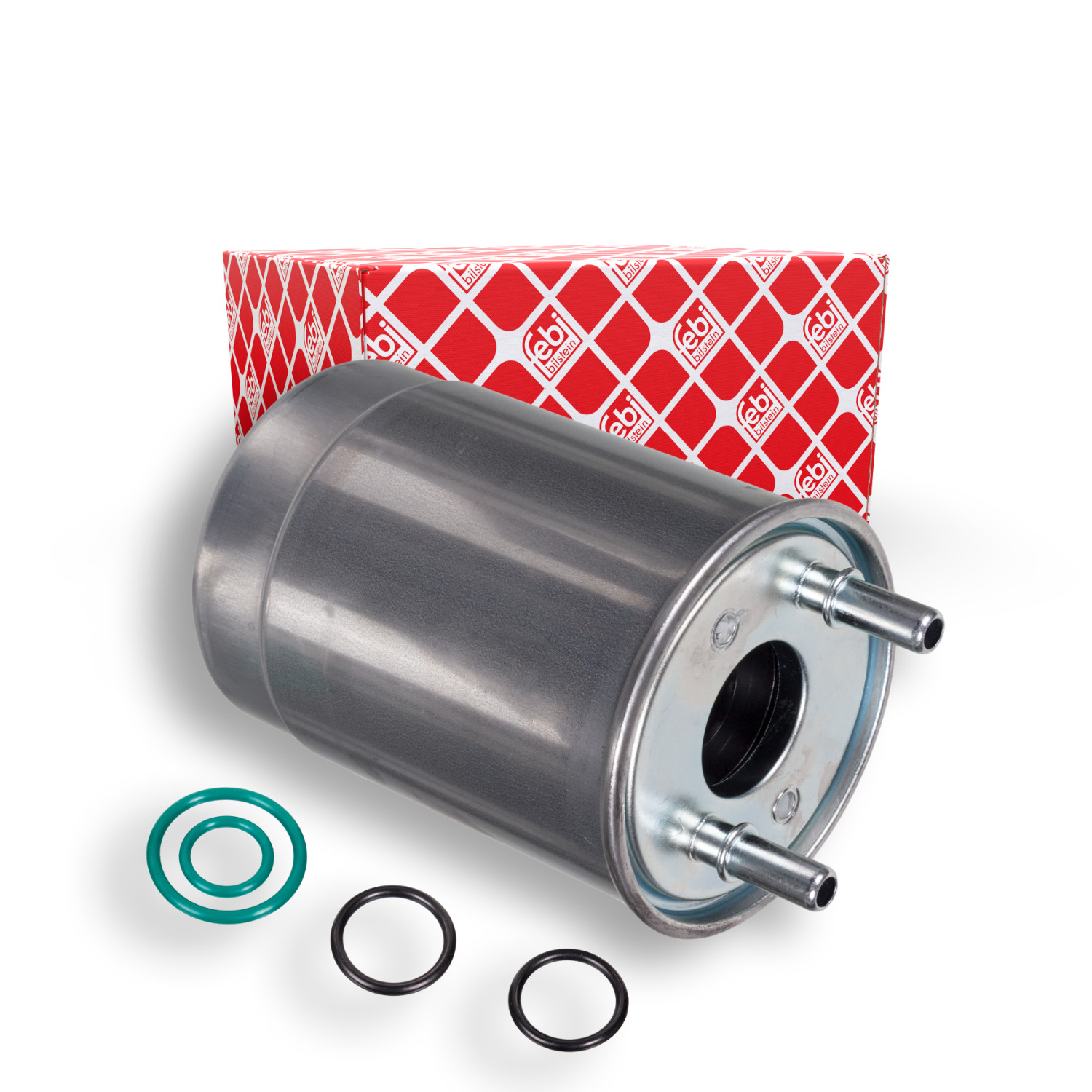 FEBI BILSTEIN Brændstof-filter 48554 Lednings 177mm for RENAULT SUZUKI