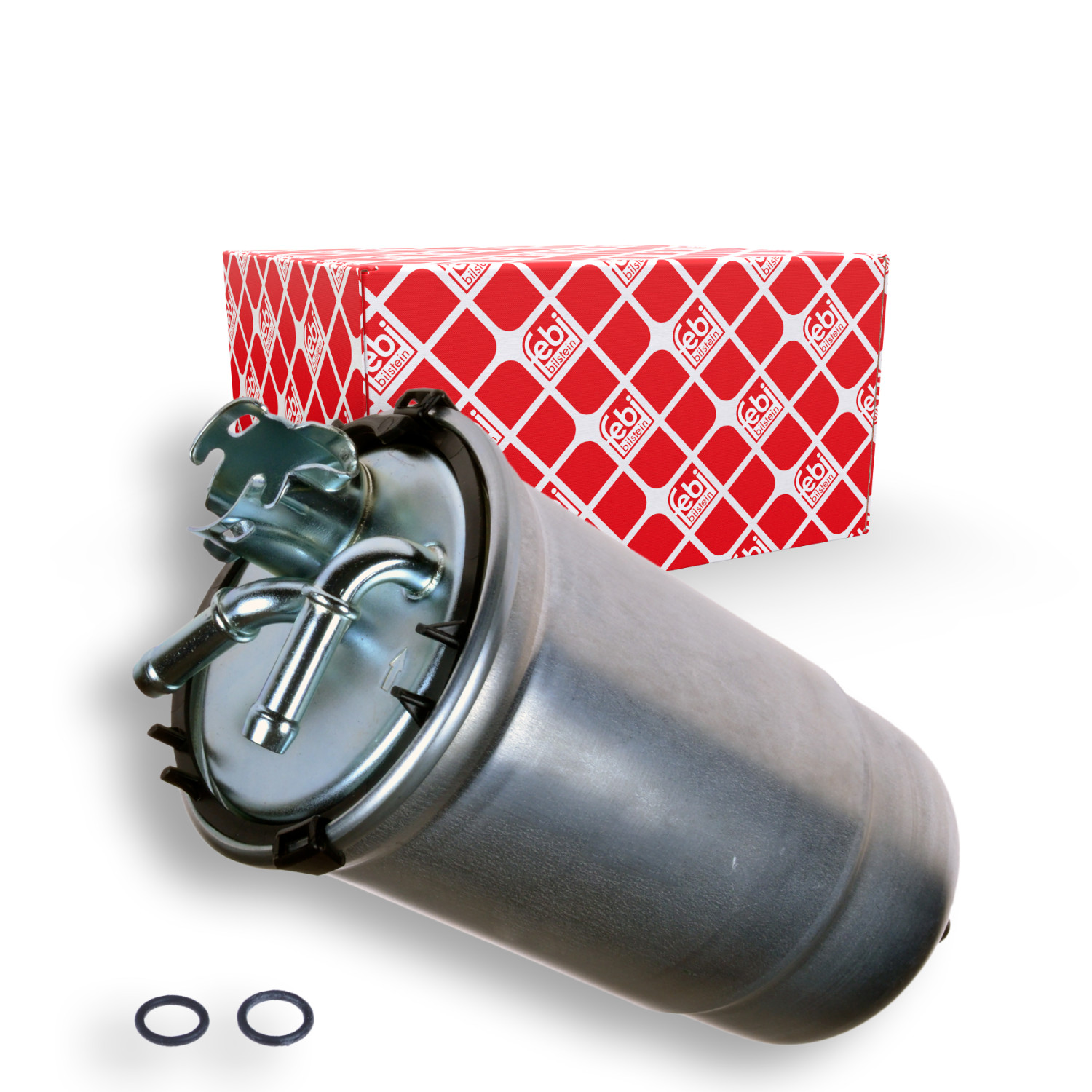 FEBI BILSTEIN Brændstof-filter 100482 Lednings 195mm for VW