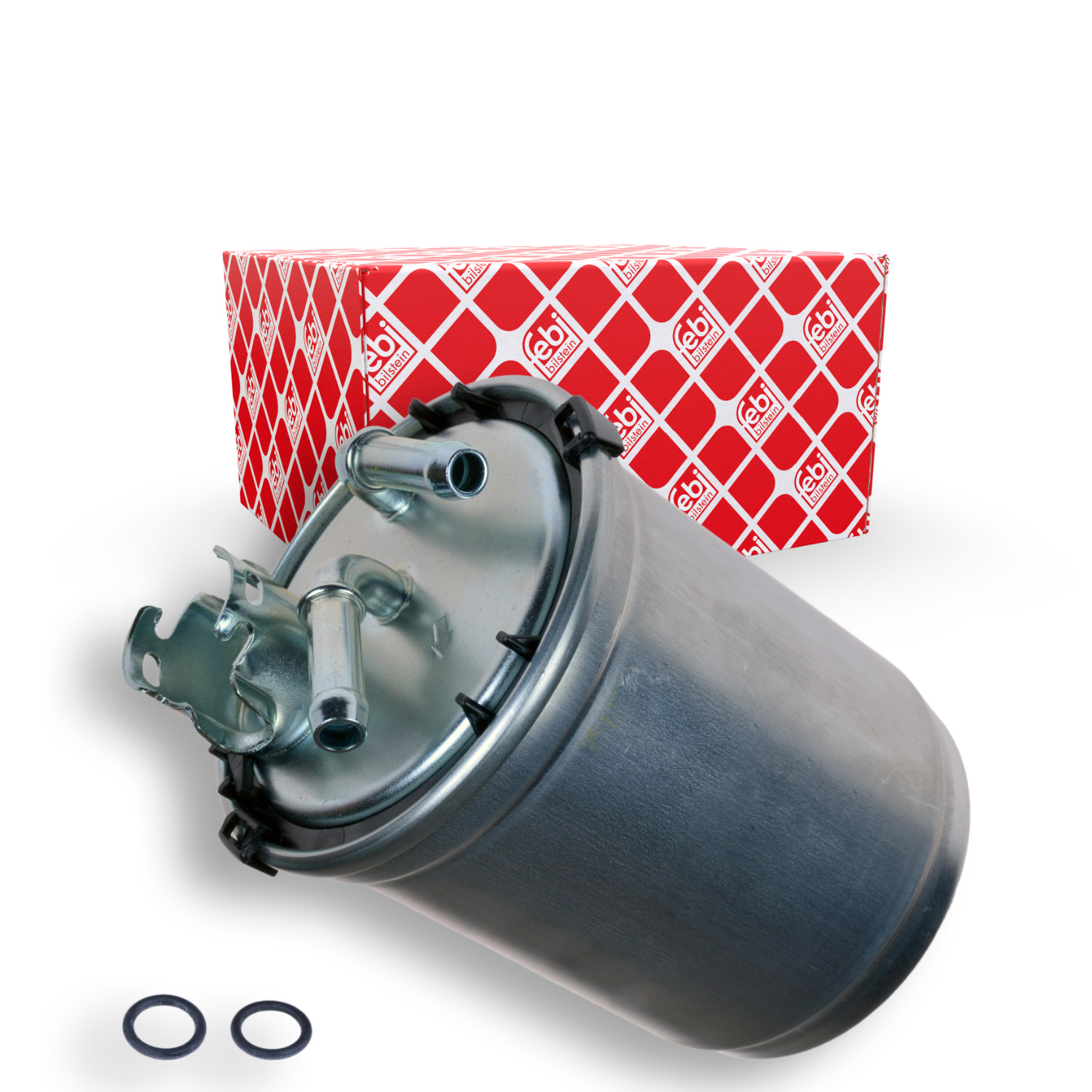 FEBI BILSTEIN Brændstof-filter 100481 Lednings 134mm for SKODA VW