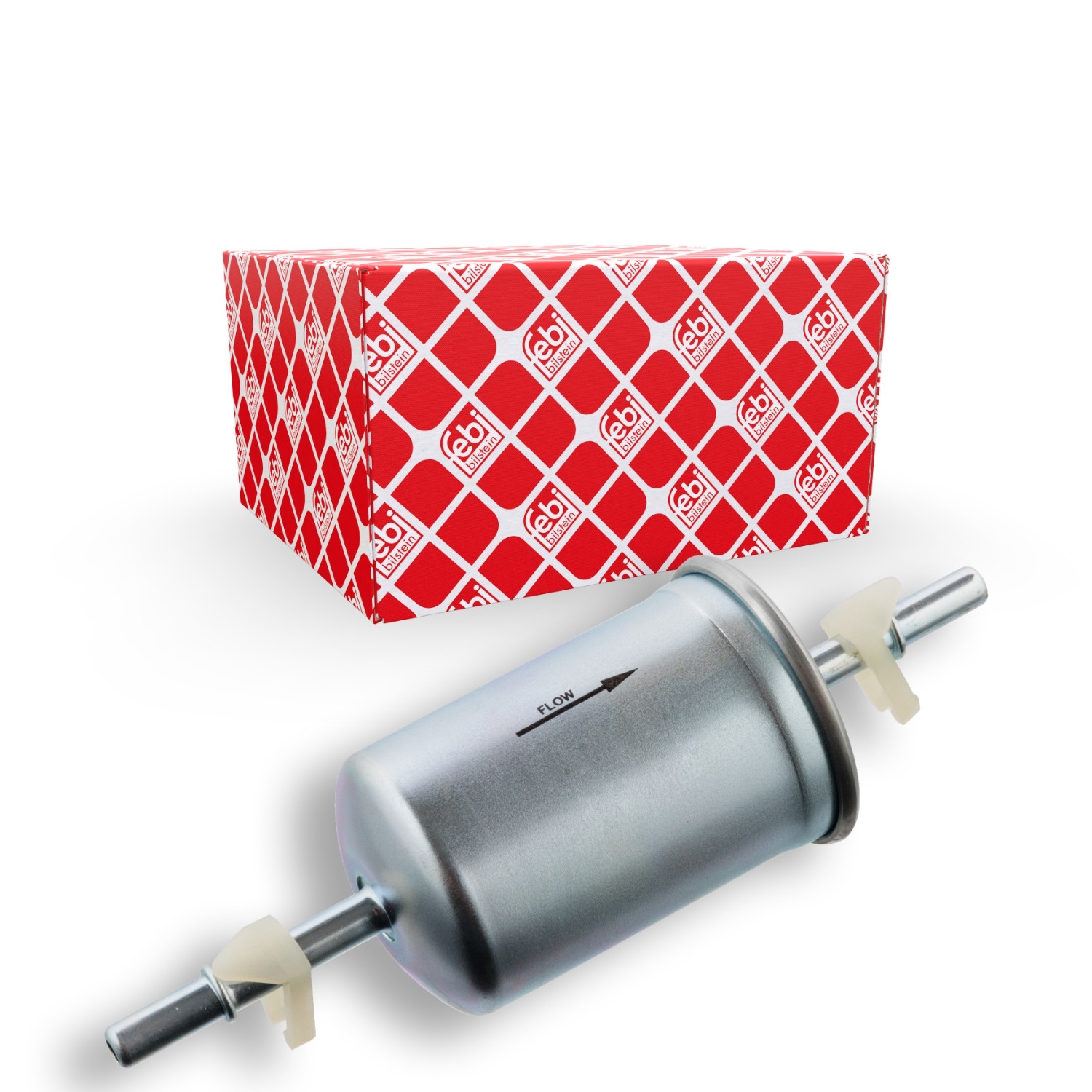 FEBI BILSTEIN Brændstof-filter 48545 Lednings 180mm for FORD