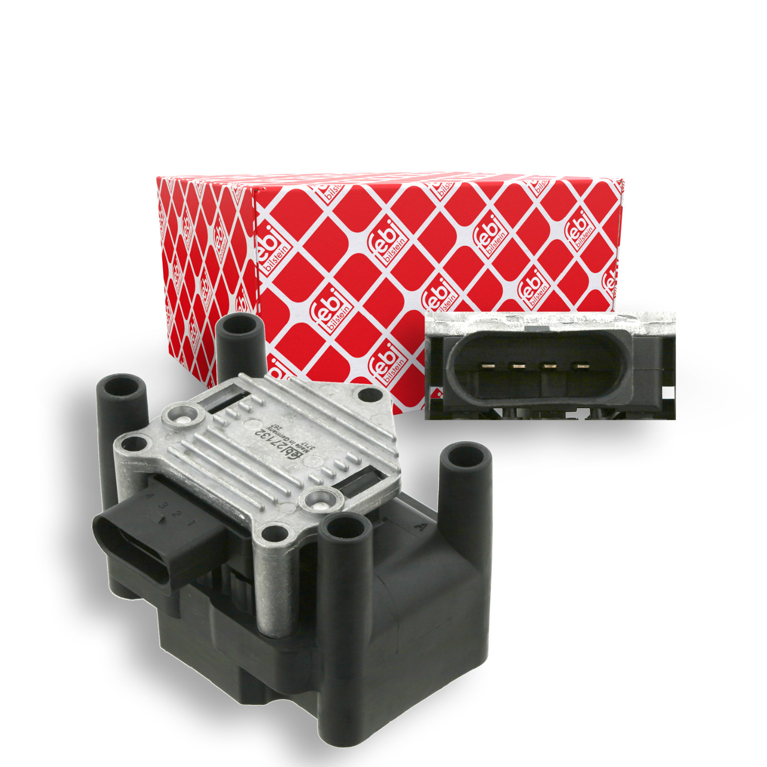 FEBI BILSTEIN Tændspole 27132 for AUDI VW