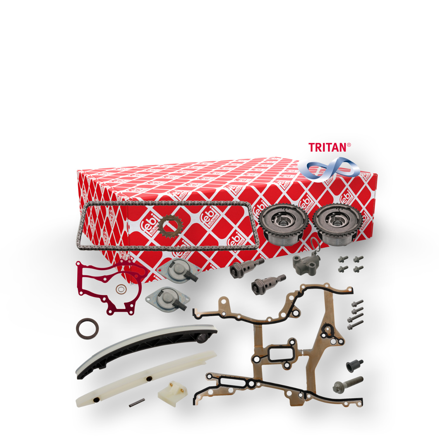 FEBI BILSTEIN Styrekædesæt 49455 for GENERAL MOTORS OPEL