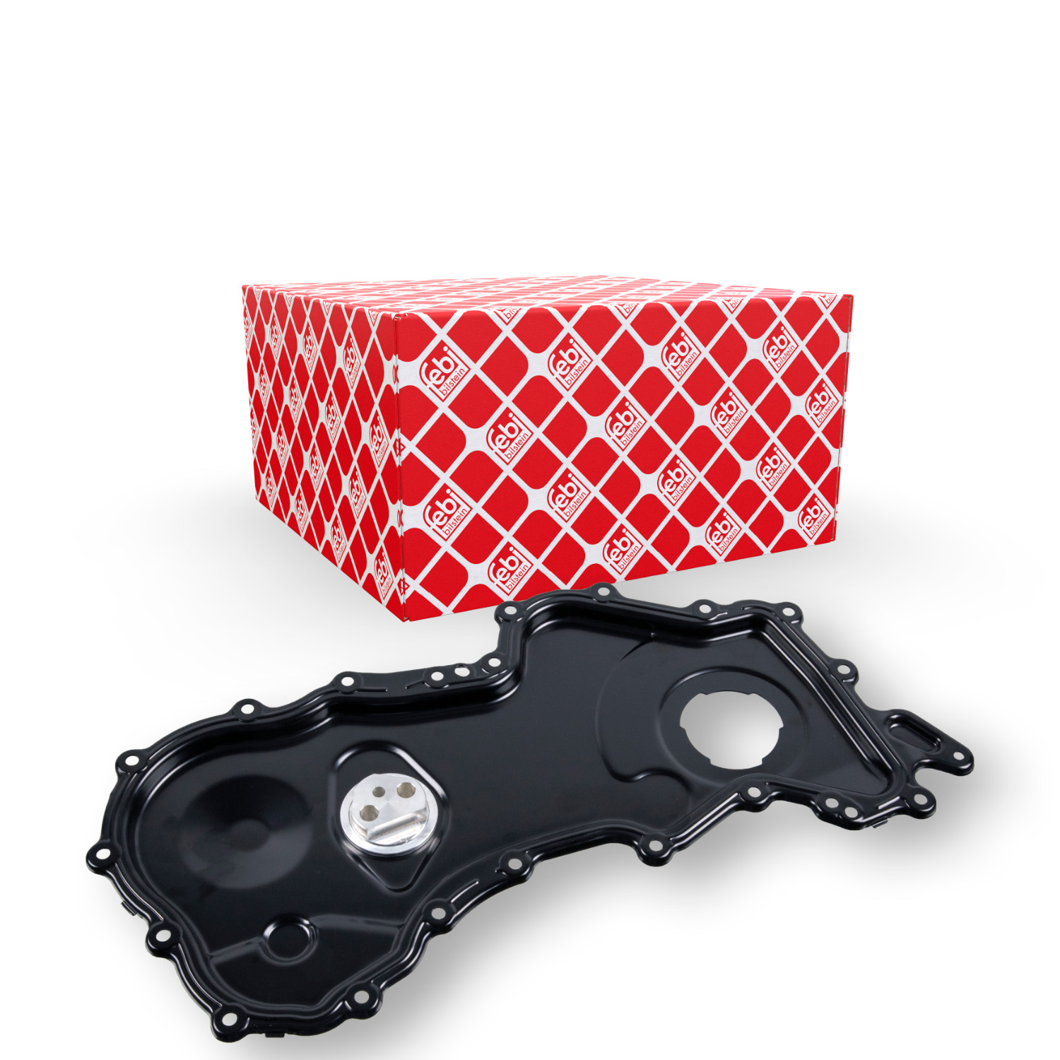 FEBI BILSTEIN Husdæksel, krumtaphus 182475 forenden for OPEL VAUXHALL FIAT MERCEDES-BENZ NISSAN RENAULT