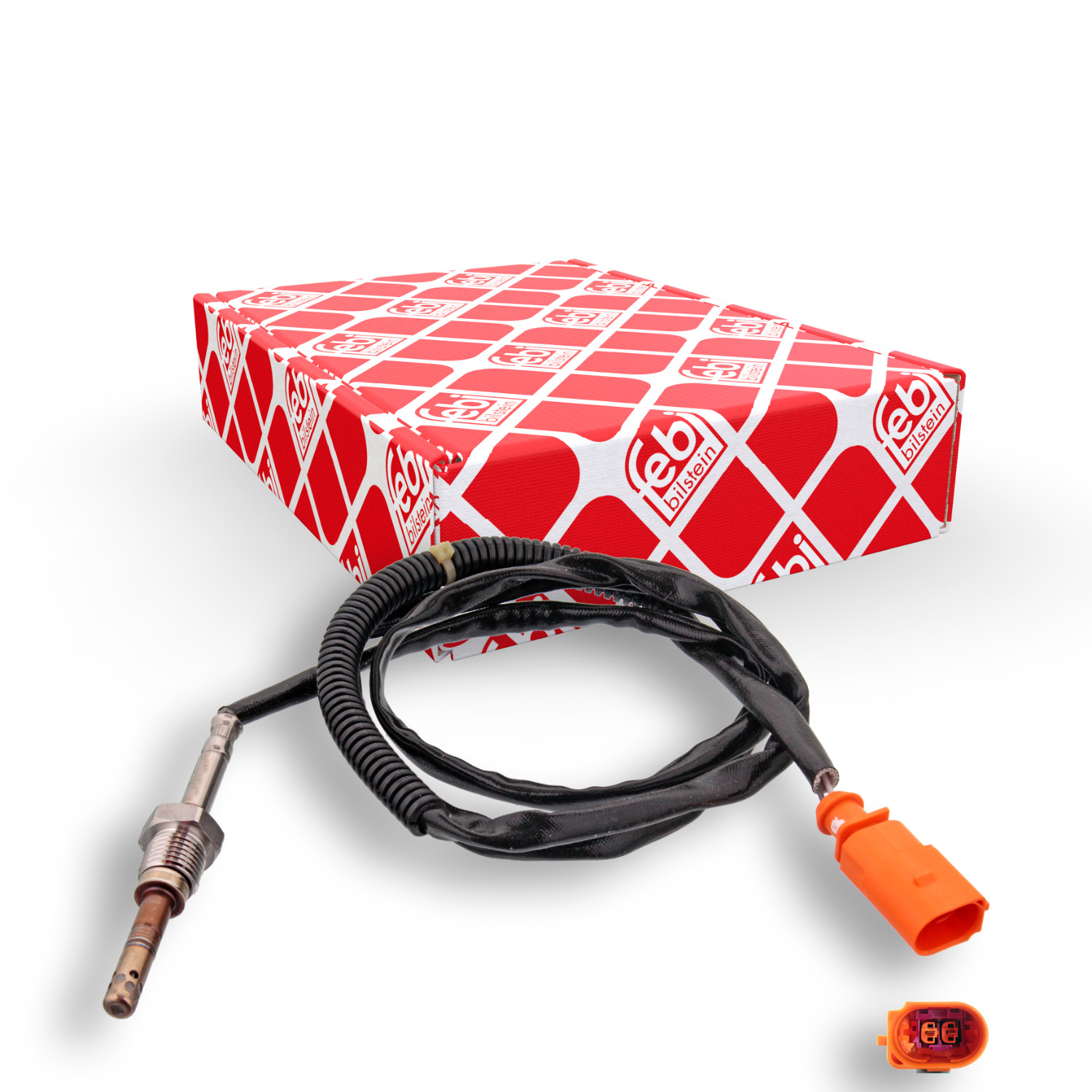 FEBI BILSTEIN Sensor, udstødningsgastemperatur 100802 efter partikelfilter for VW