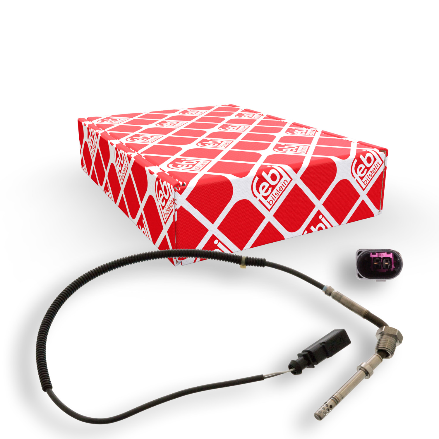 FEBI BILSTEIN Sensor, udstødningsgastemperatur 100846 før turbolader for AUDI