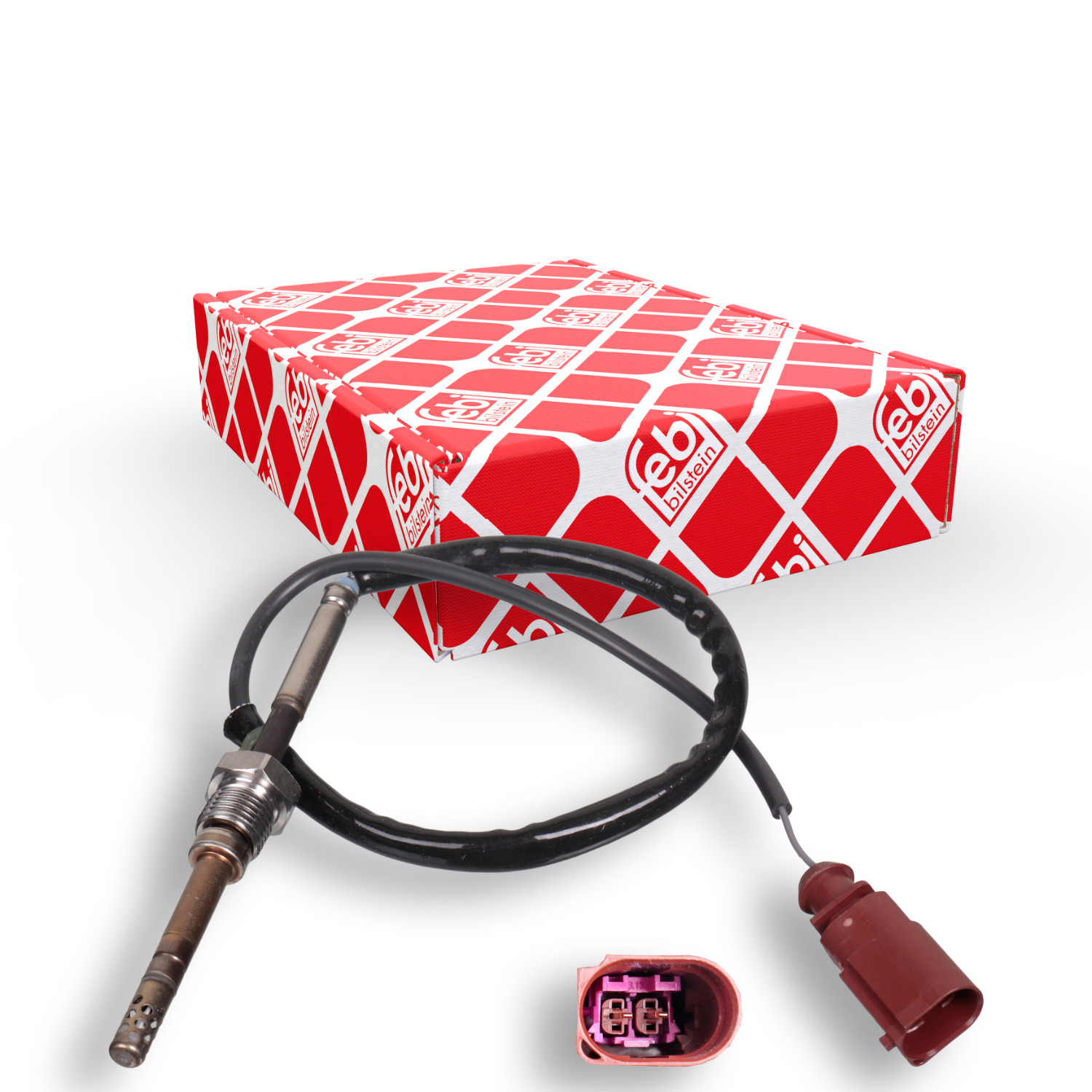 FEBI BILSTEIN Sensor, udstødningsgastemperatur 100851 foran partikelfilter for AUDI