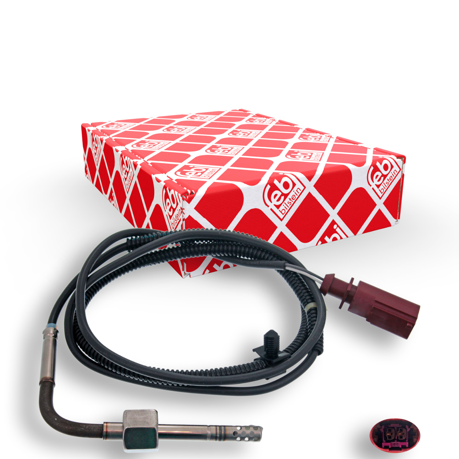 FEBI BILSTEIN Sensor, udstødningsgastemperatur 49260 foran partikelfilter for VW