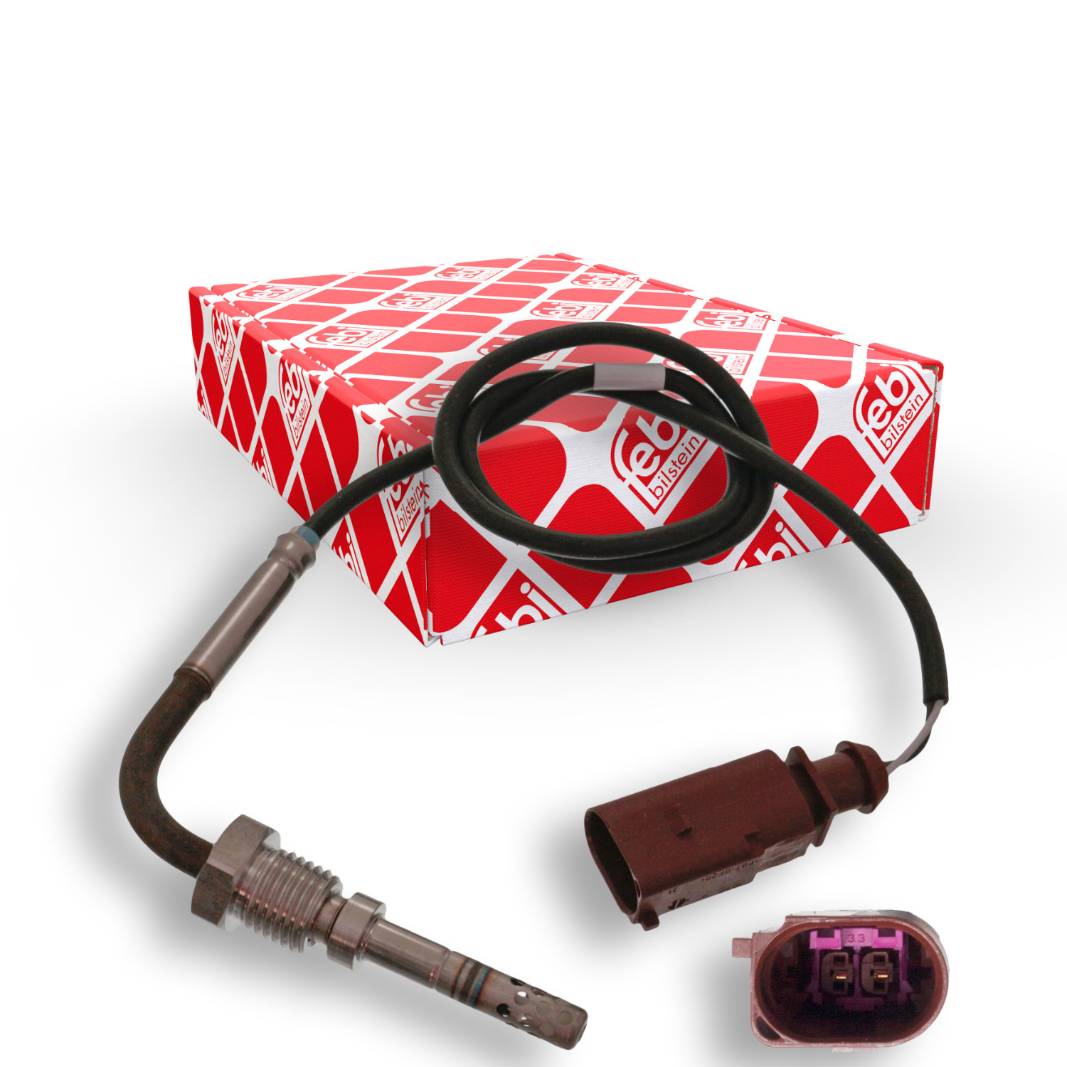 FEBI BILSTEIN Sensor, udstødningsgastemperatur 48835 foran partikelfilter for VW