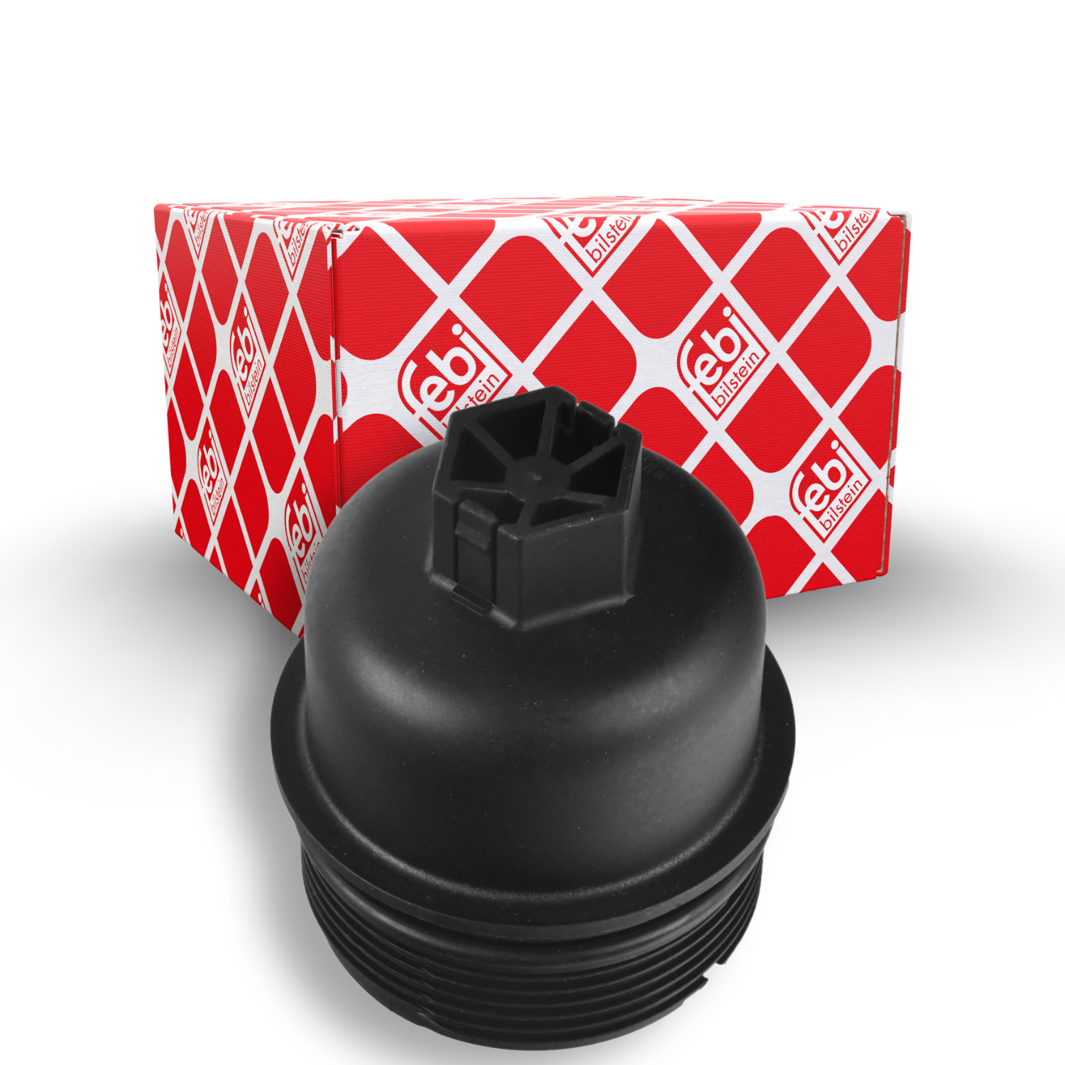 FEBI BILSTEIN Dæksel, oliefilterhus 171751 for OPEL VAUXHALL NISSAN RENAULT