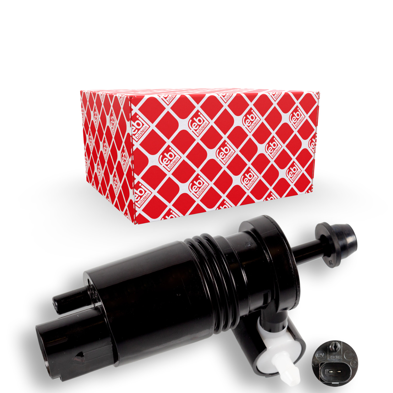 FEBI BILSTEIN Vandpumpe, rudevisker/vasker 109276 foran for MINI