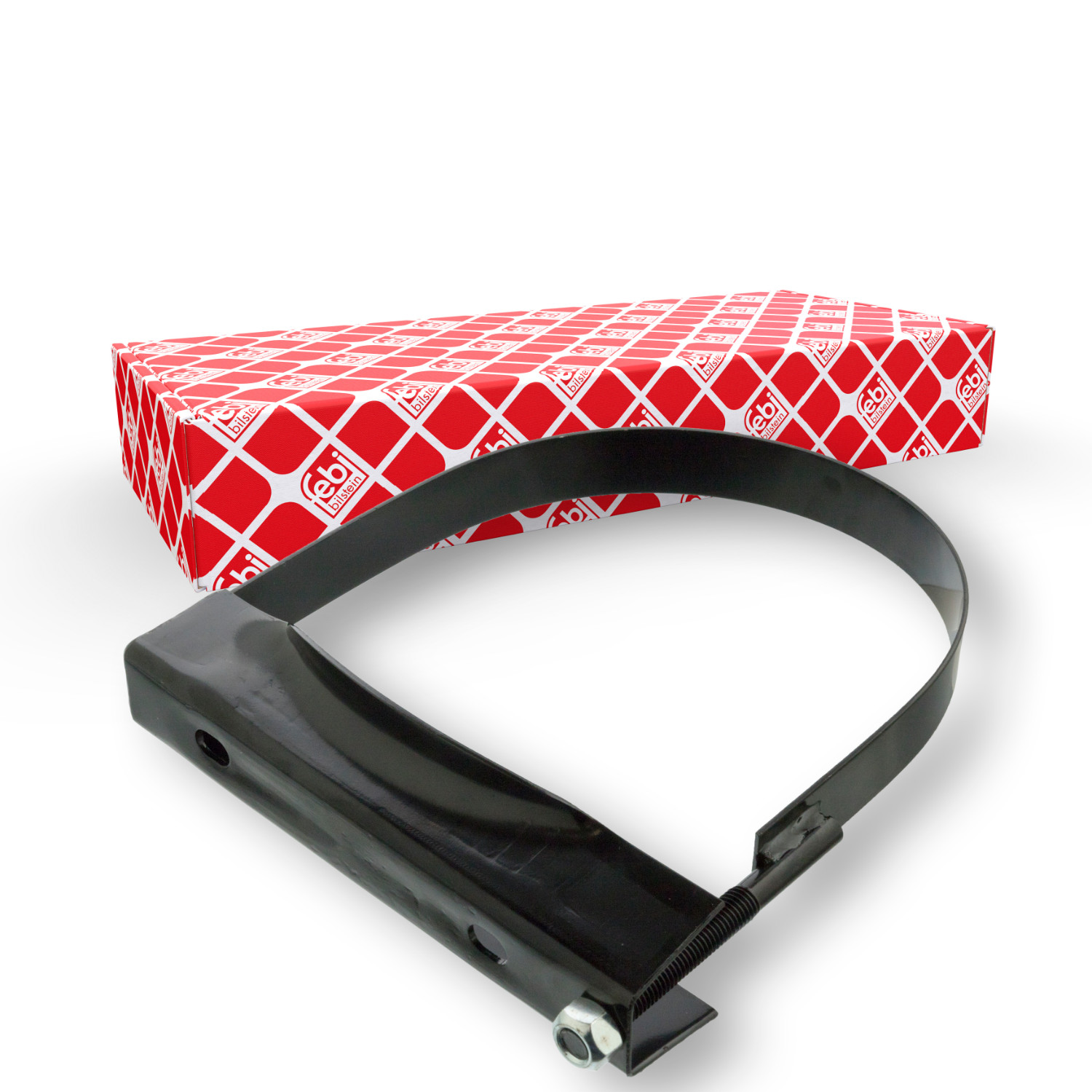 FEBI BILSTEIN Fæstebånd, trykluftbeholder 107202 ydre for DAF