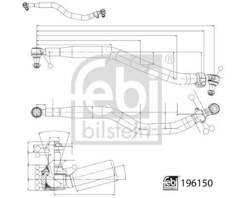 FEBI BILSTEIN 196150 foraksel