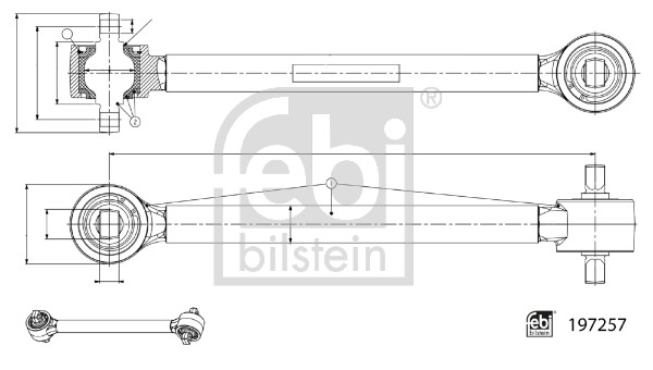 FEBI BILSTEIN 197257 bagaksel