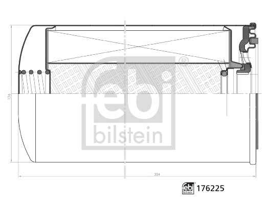 FEBI BILSTEIN 176225 136mm