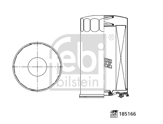 FEBI BILSTEIN 185166 93mm for MAN