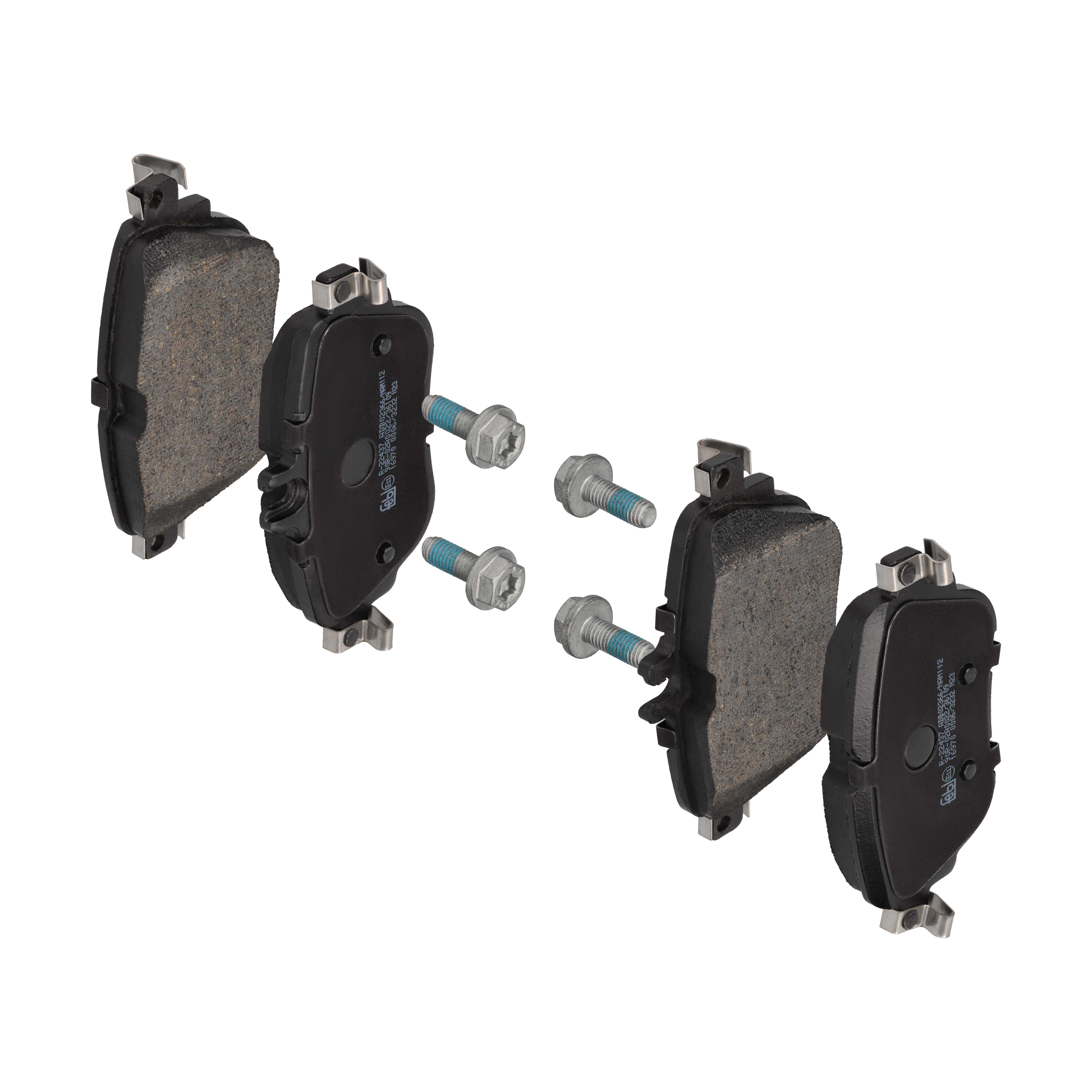 FEBI BILSTEIN Bremseklodser 16970 bagaksel for MERCEDES-BENZ