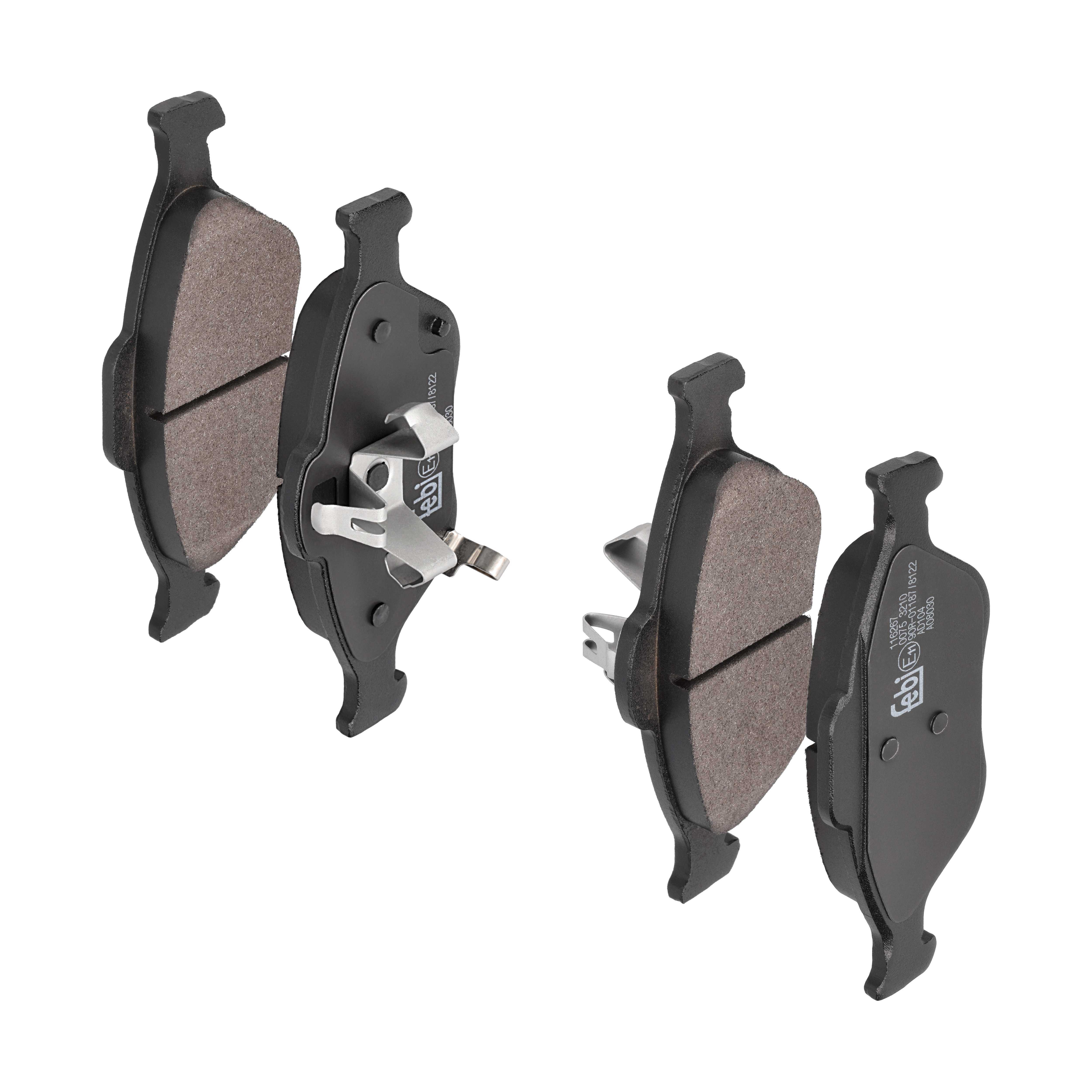 FEBI BILSTEIN Bremseklodser 116267 foraksel for TOYOTA