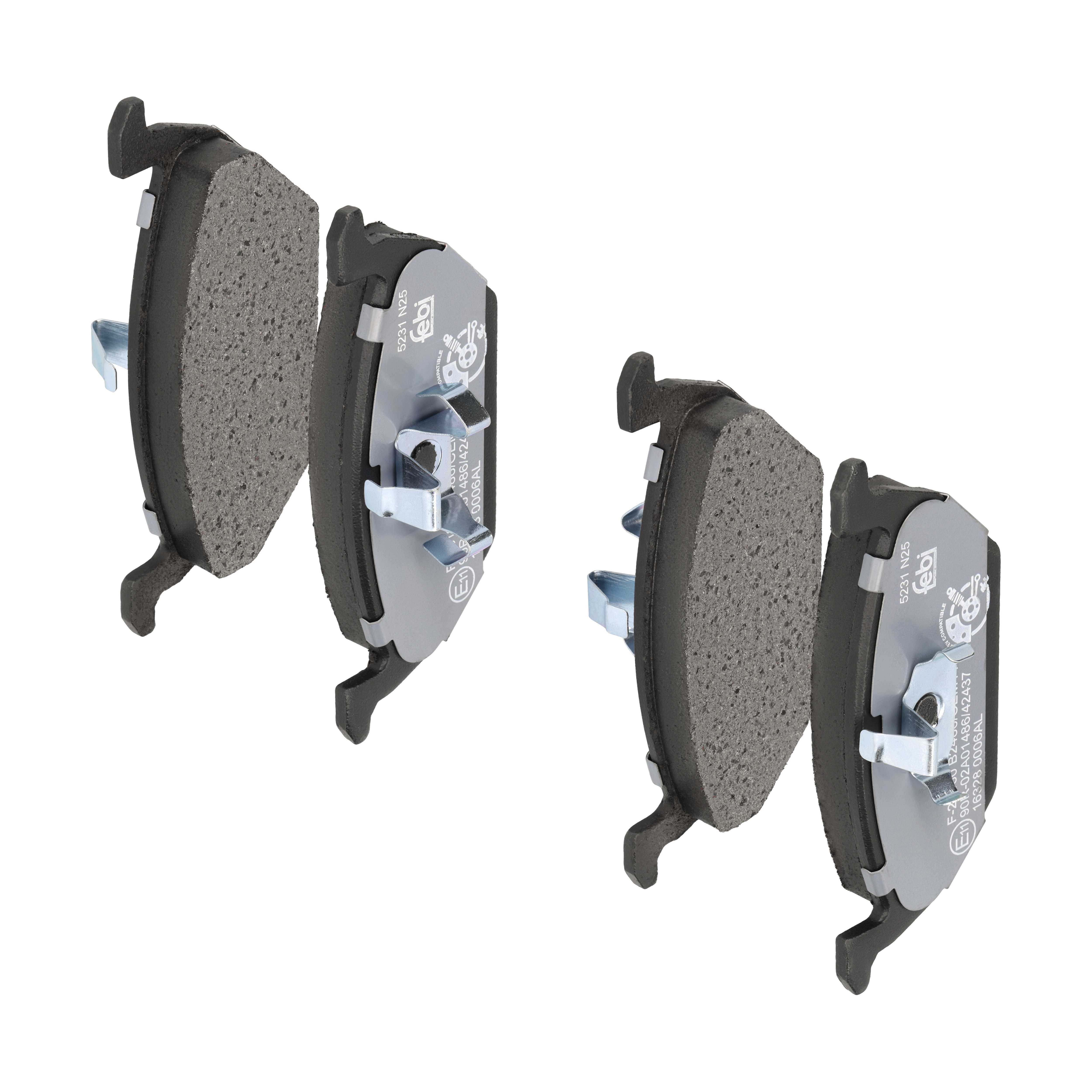 FEBI BILSTEIN Bremseklodser 16328 foraksel for VW AUDI SEAT SKODA