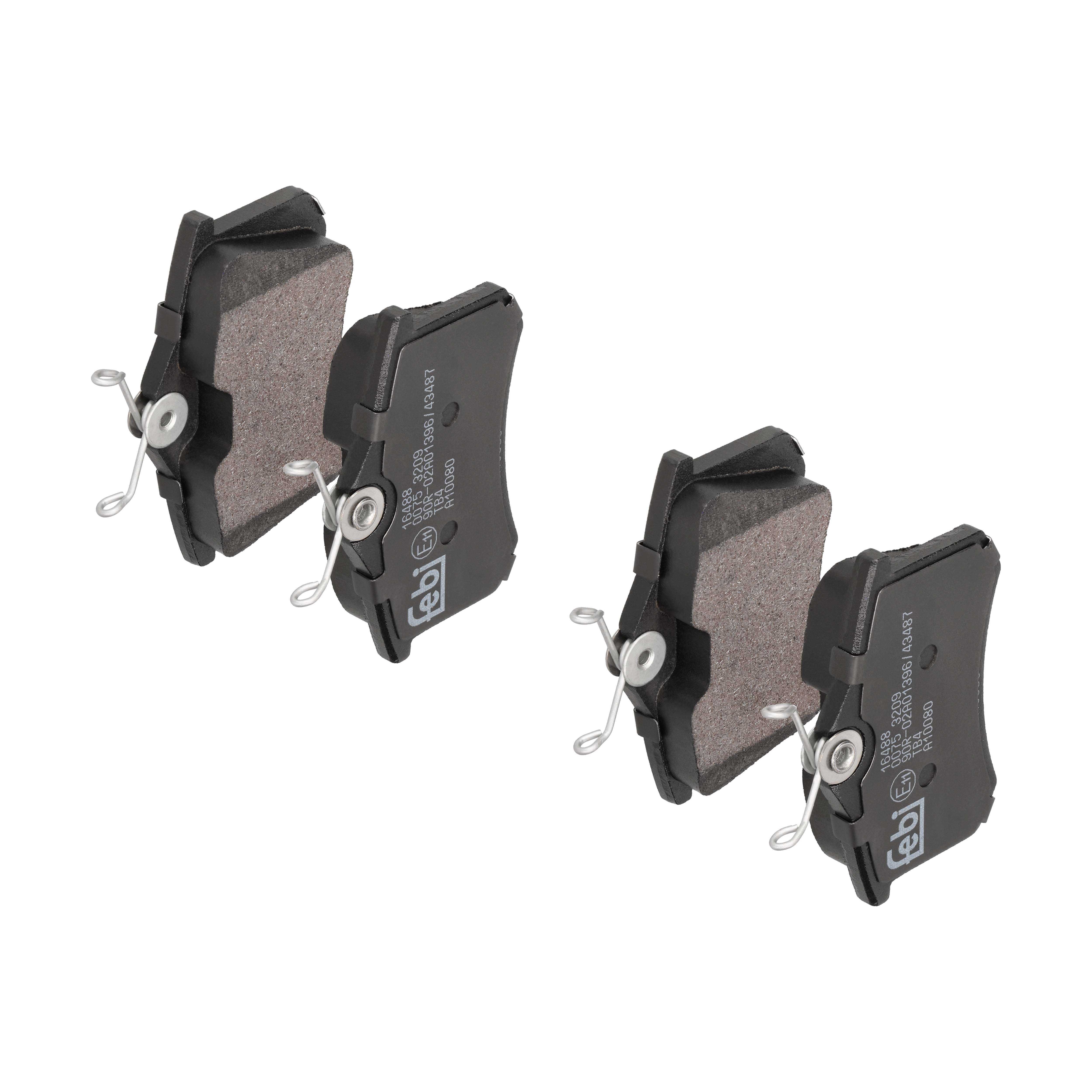 FEBI BILSTEIN Bremseklodser 16488 bagaksel for PEUGEOT CITROËN FORD VAUXHALL MG ROEWE (SAIC) DS AUDI LANCIA VW SEAT RENAULT SKODA