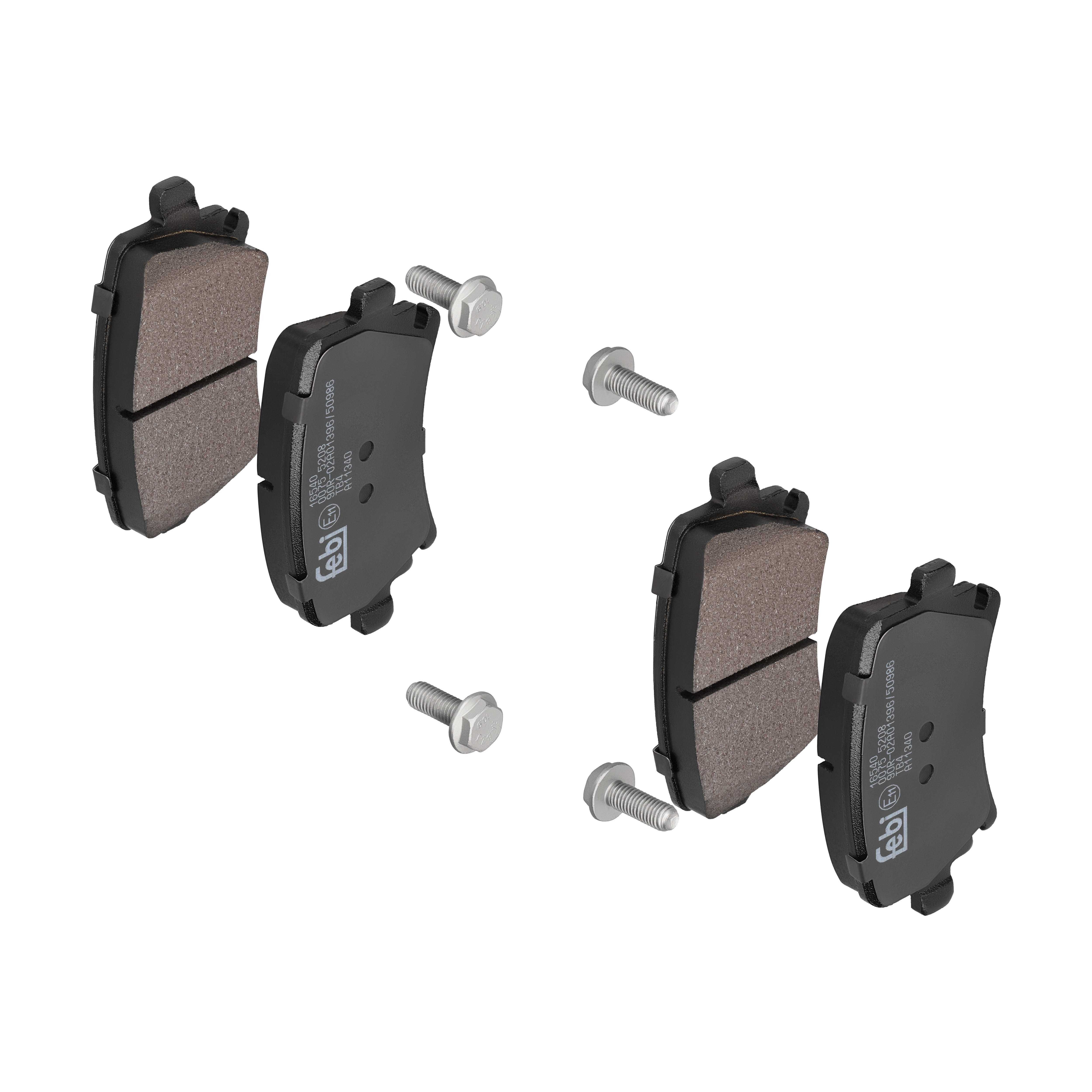 FEBI BILSTEIN Bremseklodser 16540 bagaksel for AUDI VW SEAT