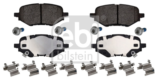 FEBI BILSTEIN Bremseklodser 1000648 bagaksel for HONDA