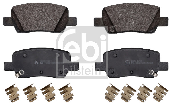 FEBI BILSTEIN Bremseklodser 1003346 bagaksel for KIA HYUNDAI