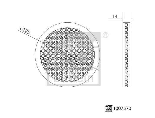 FEBI BILSTEIN 1007570 for IRISBUS