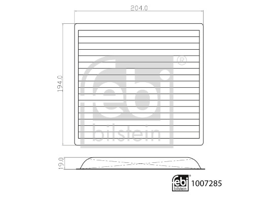 FEBI BILSTEIN Kabineluftfilter 1007285 for BYD