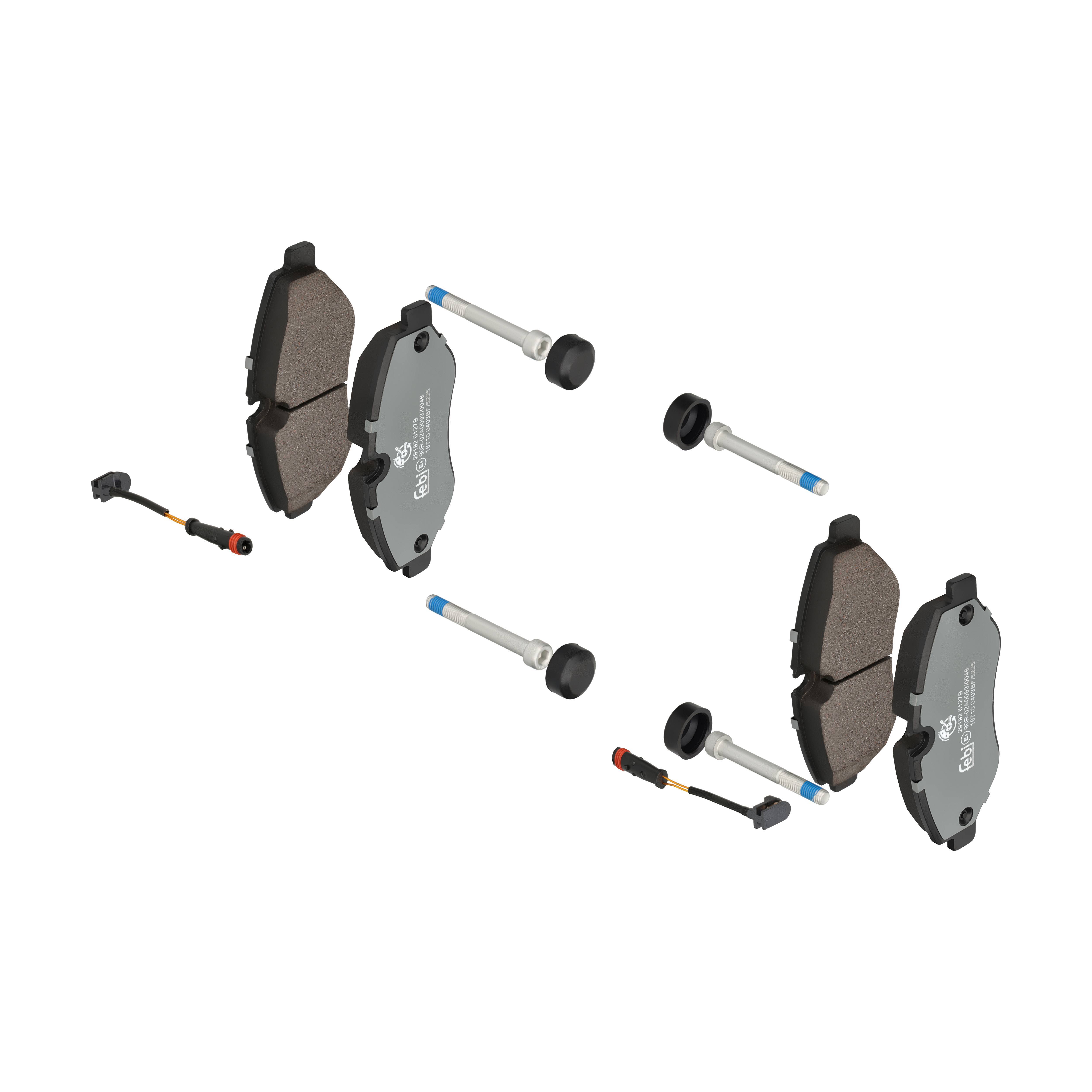 FEBI BILSTEIN Bremseklodser 16710 for MERCEDES-BENZ VW