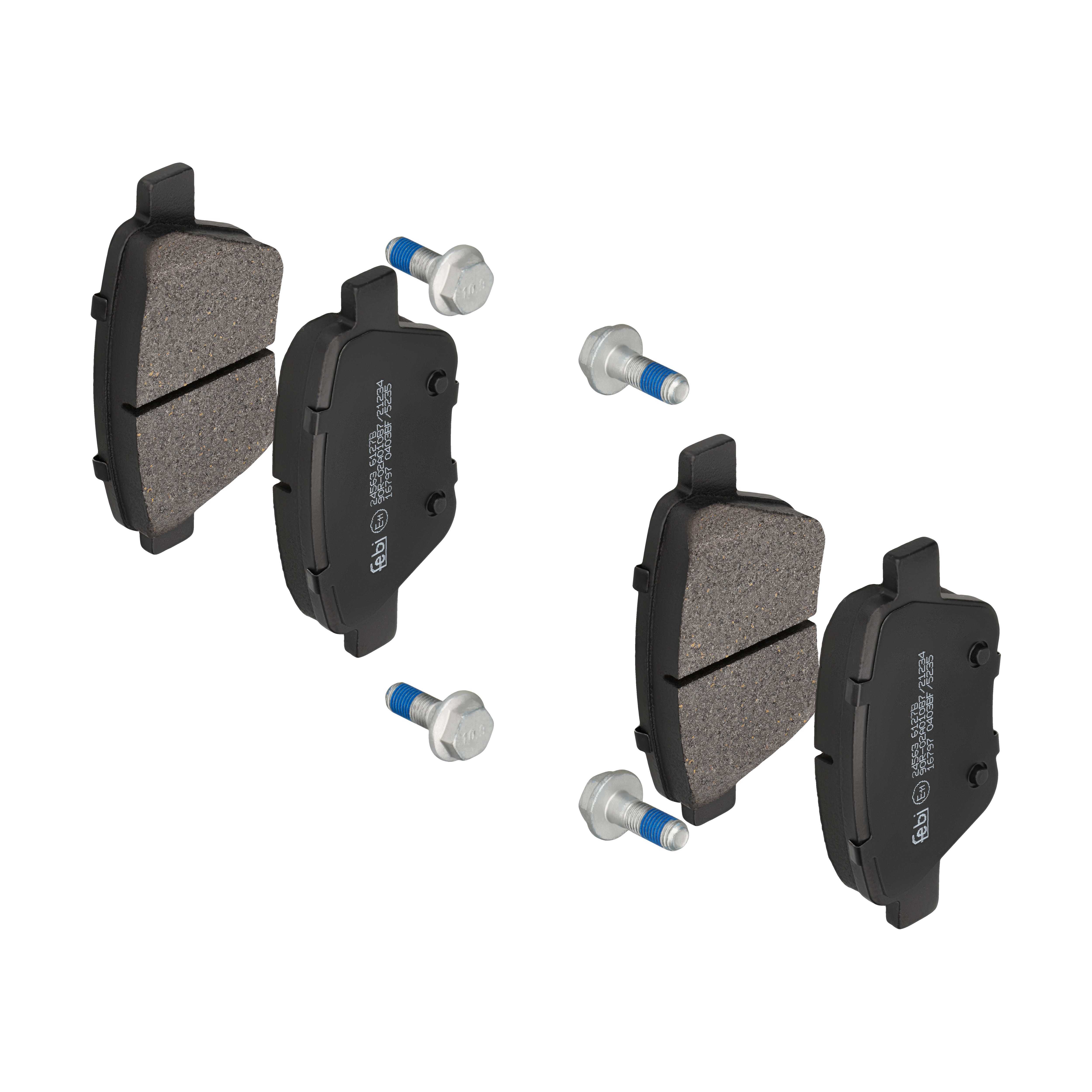 FEBI BILSTEIN Bremseklodser 16797 bagaksel for SKODA (SVW) VW (FAW) VW SKODA