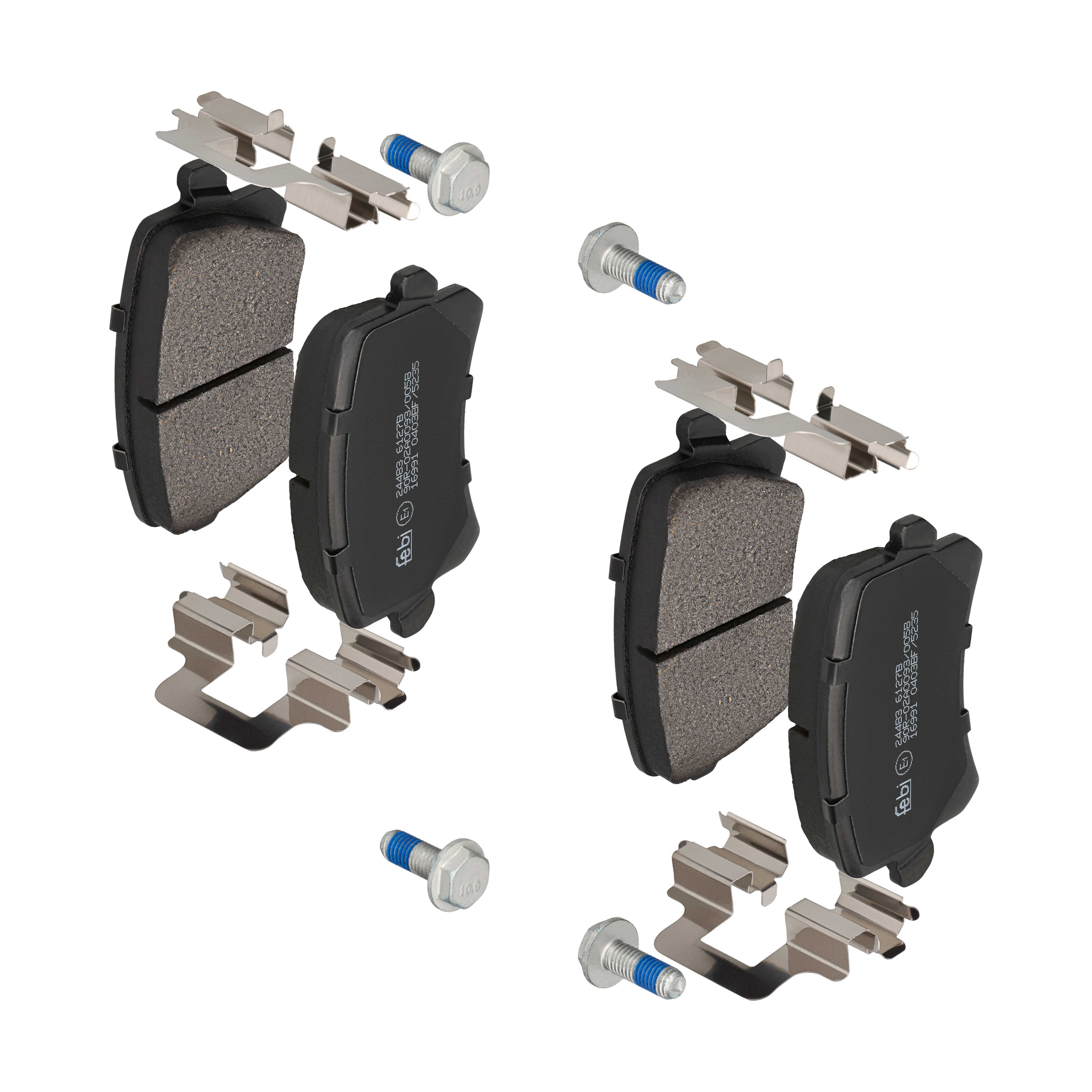 FEBI BILSTEIN Bremseklodser 16991 bagaksel for VW HAVAL