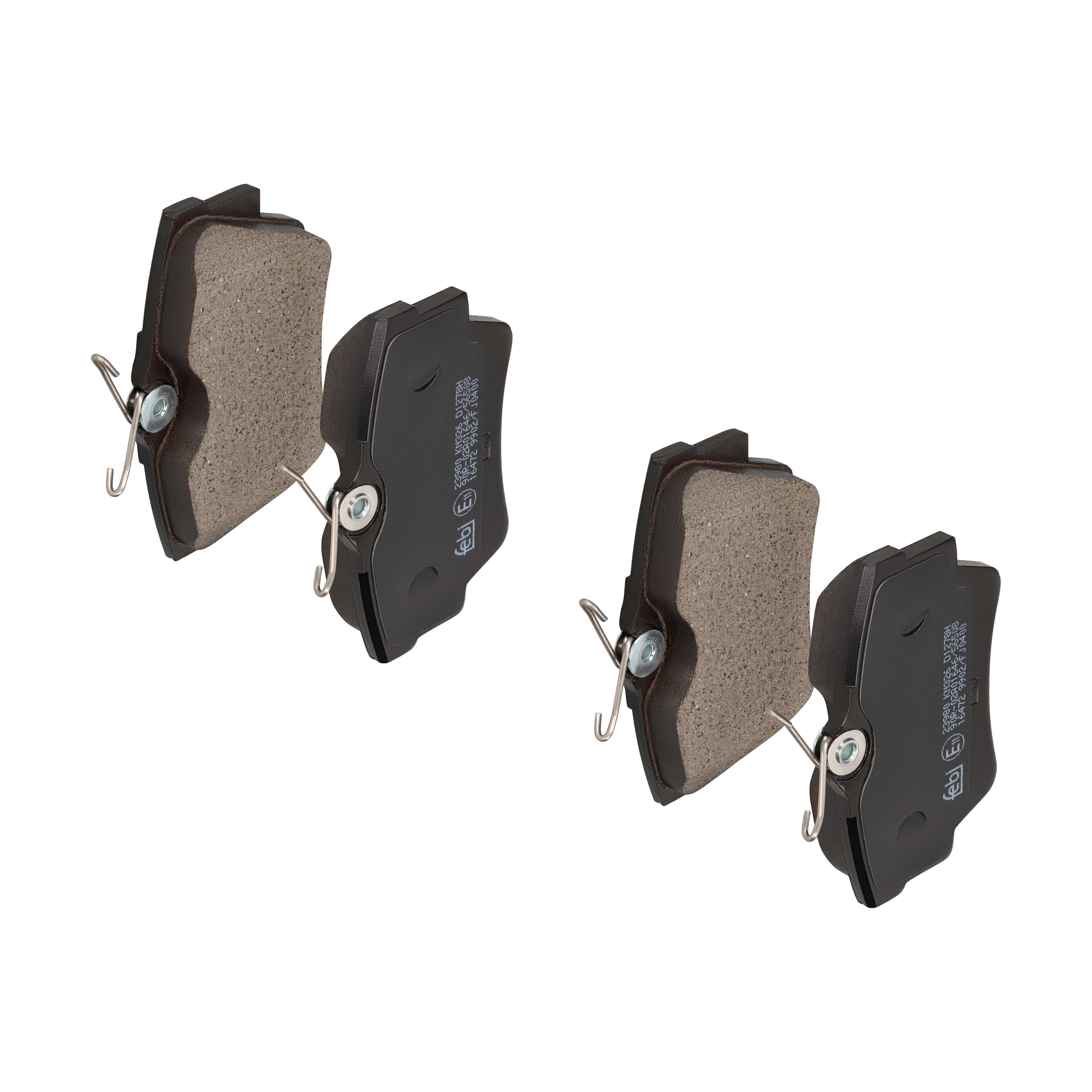 FEBI BILSTEIN Bremseklodser 16472 bagaksel for VAUXHALL FIAT NISSAN RENAULT