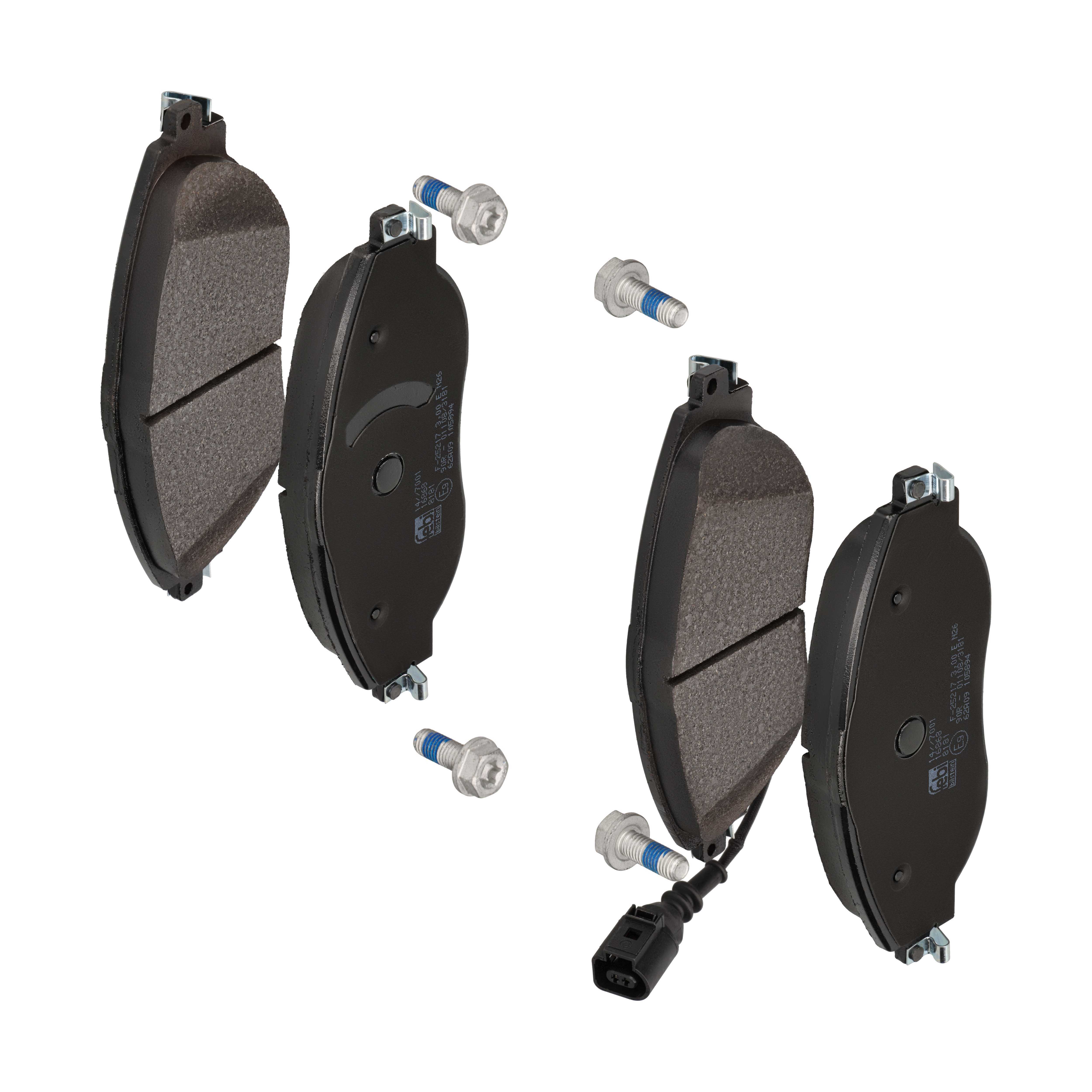 FEBI BILSTEIN Bremseklodser 16868 foraksel for VW CUPRA