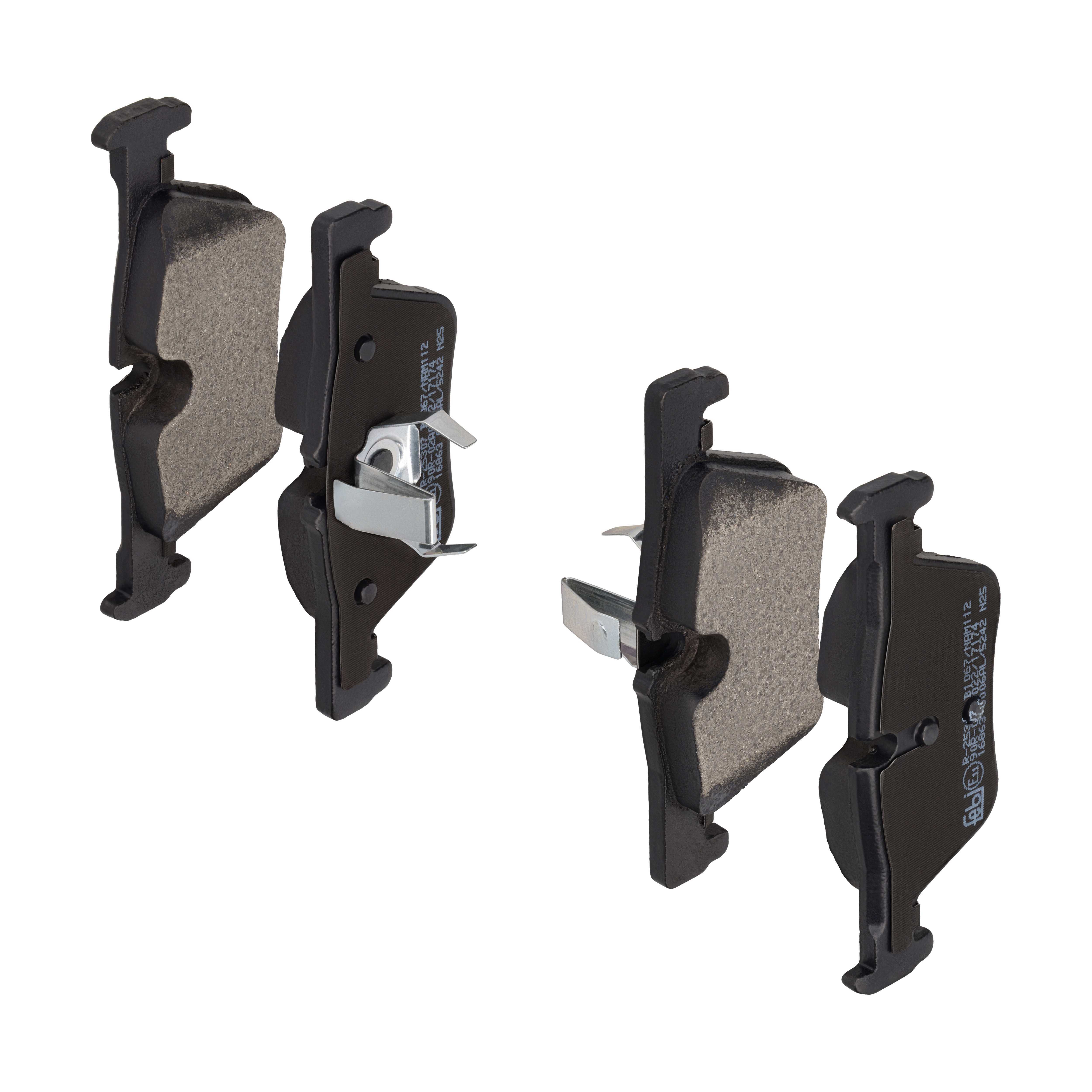 FEBI BILSTEIN Bremseklodser 16863 bagaksel for BMW