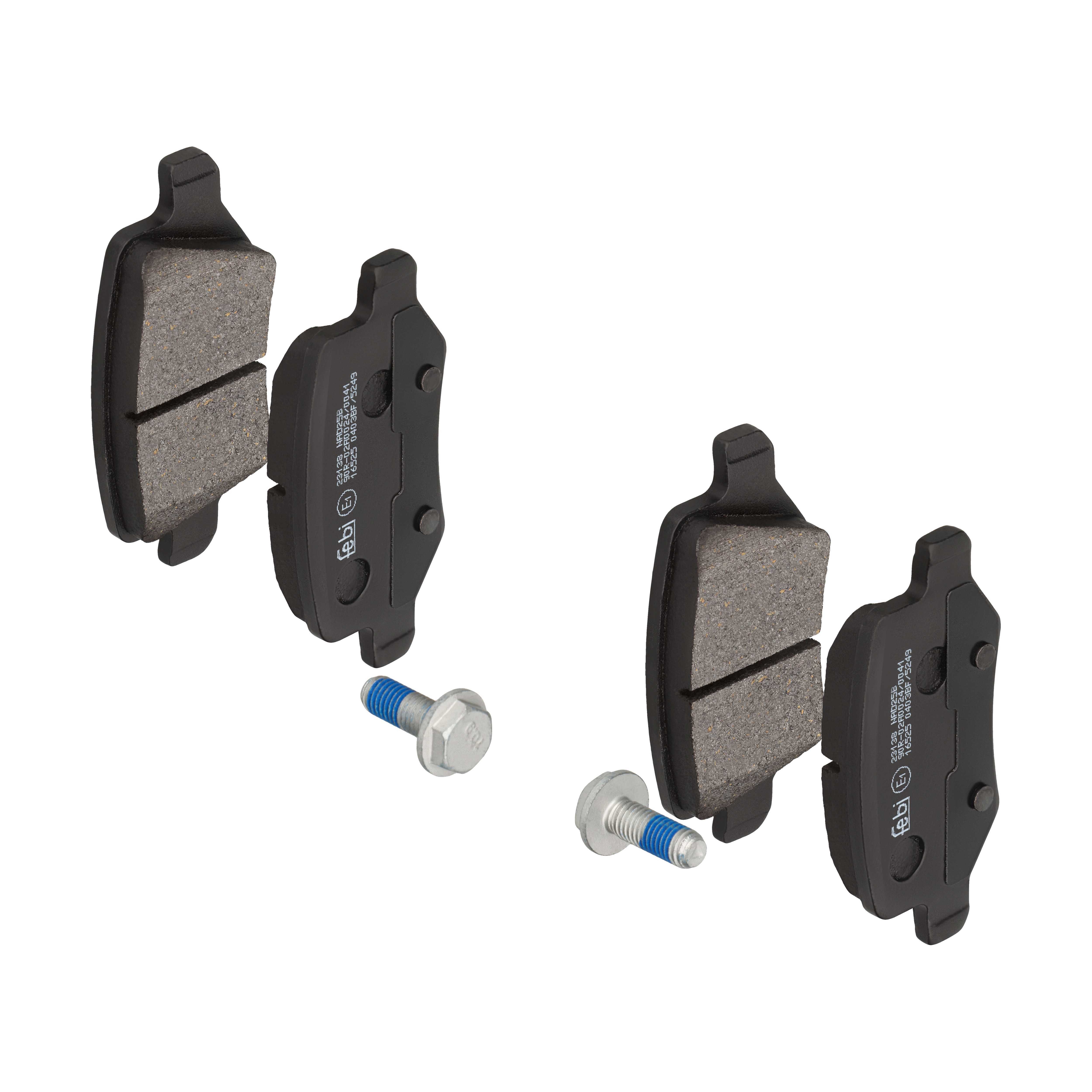 FEBI BILSTEIN Bremseklodser 16525 bagaksel for MERCEDES-BENZ