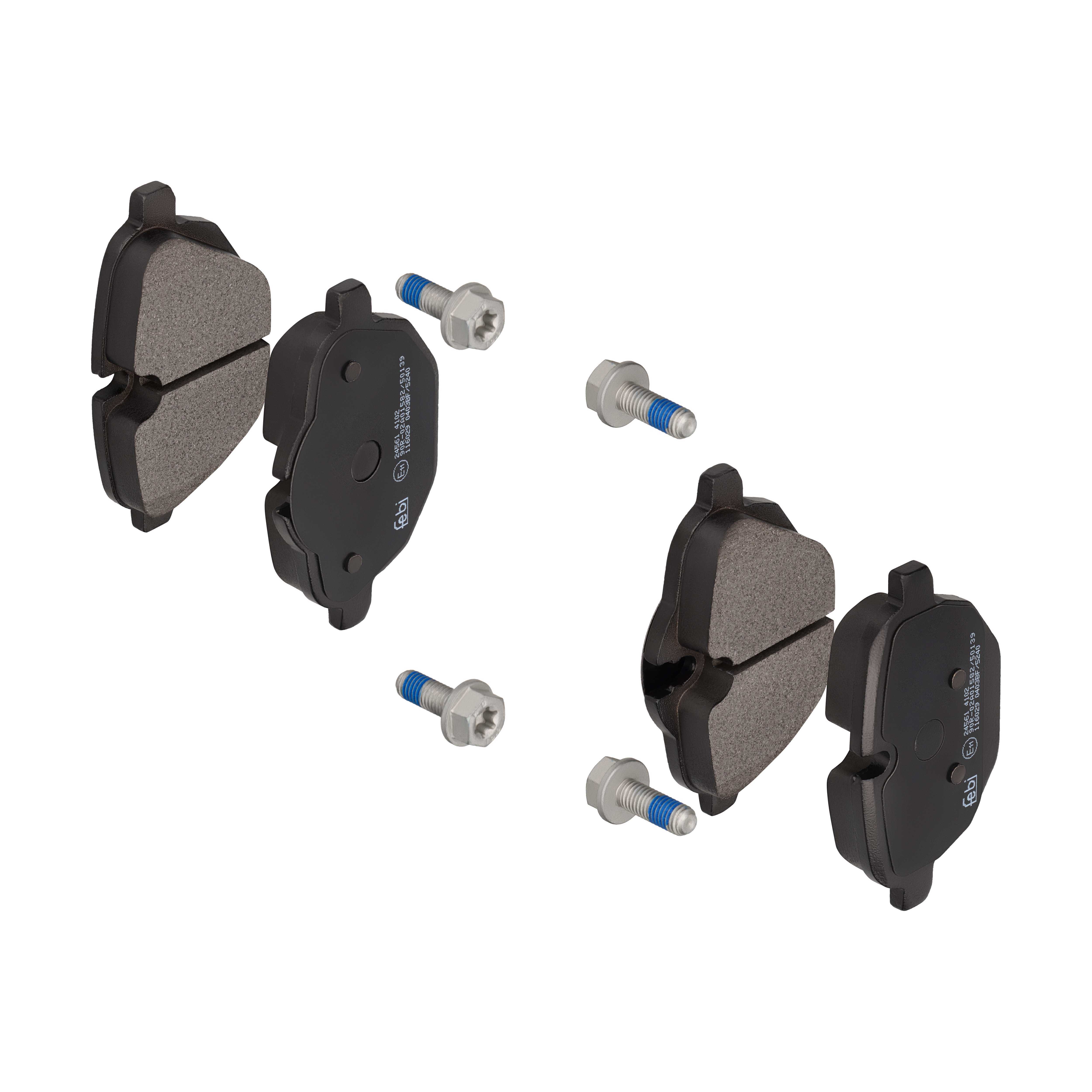 FEBI BILSTEIN Bremseklodser 116029 bagaksel for BMW