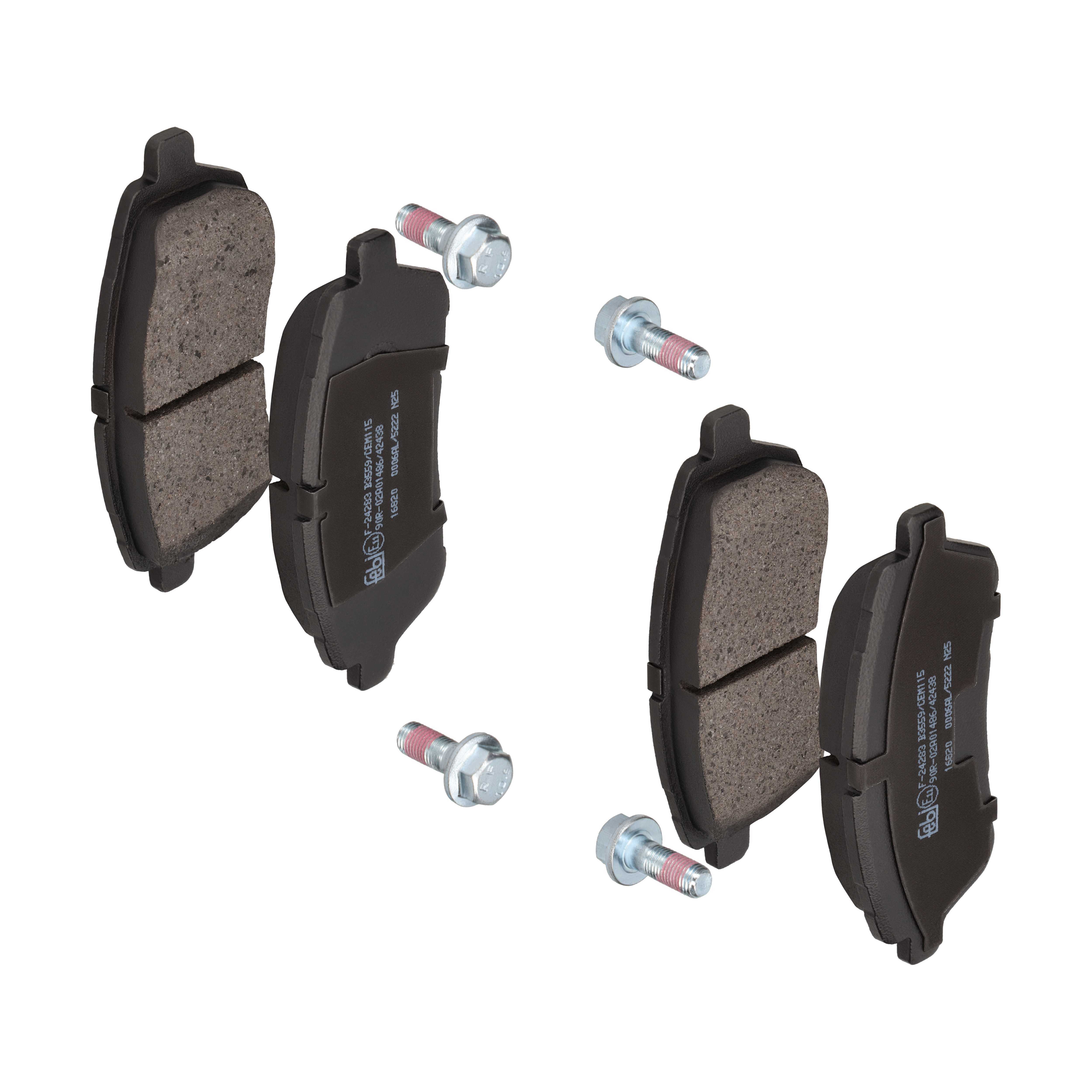 FEBI BILSTEIN Bremseklodser 16820 foraksel for FORD