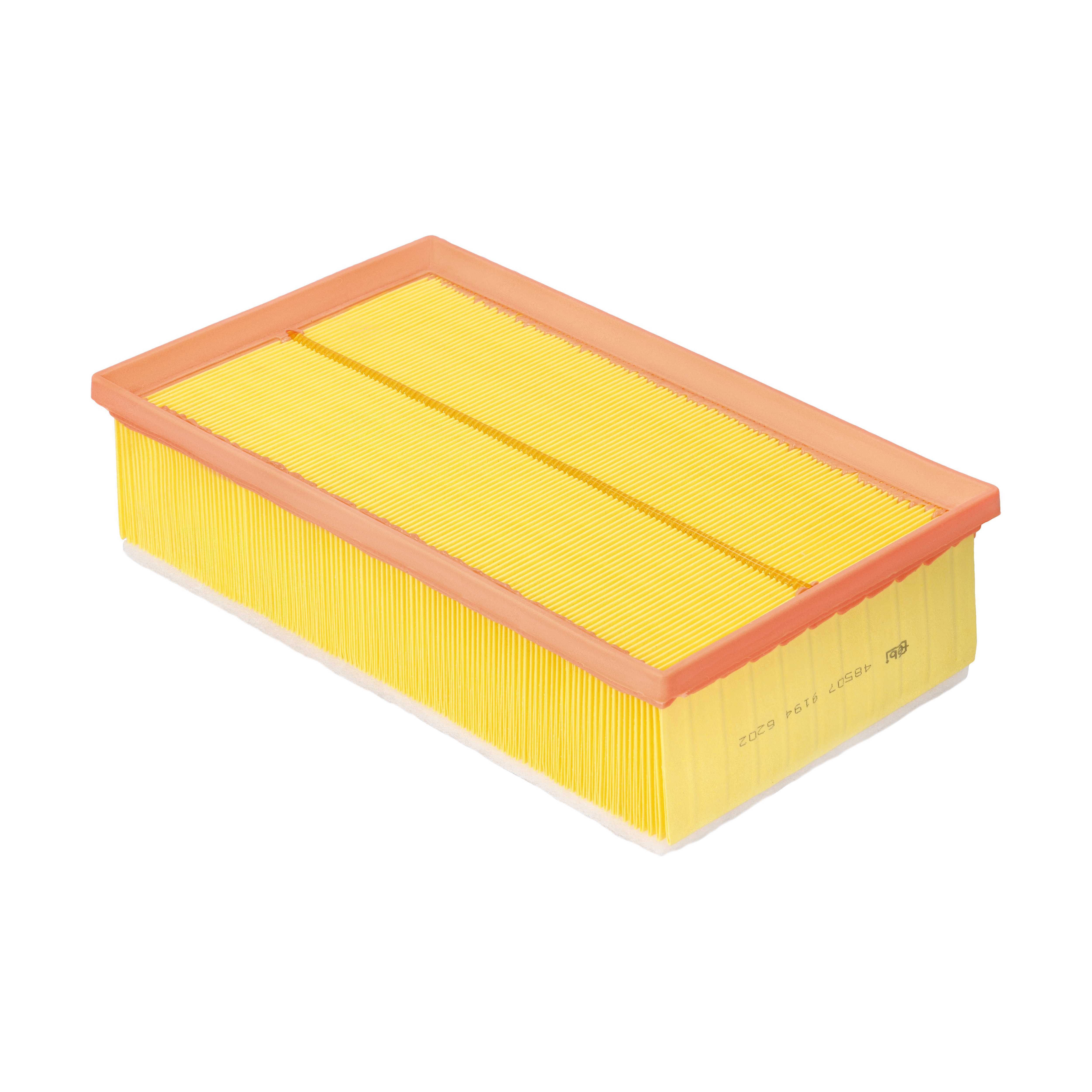 FEBI BILSTEIN Luftfilter 48507 Filterindsats length_mm_203|Længde [mm]|292 width_mm_206|Bredde [mm]|177 height_mm_209|Højde [mm]|80 supplementary_arti