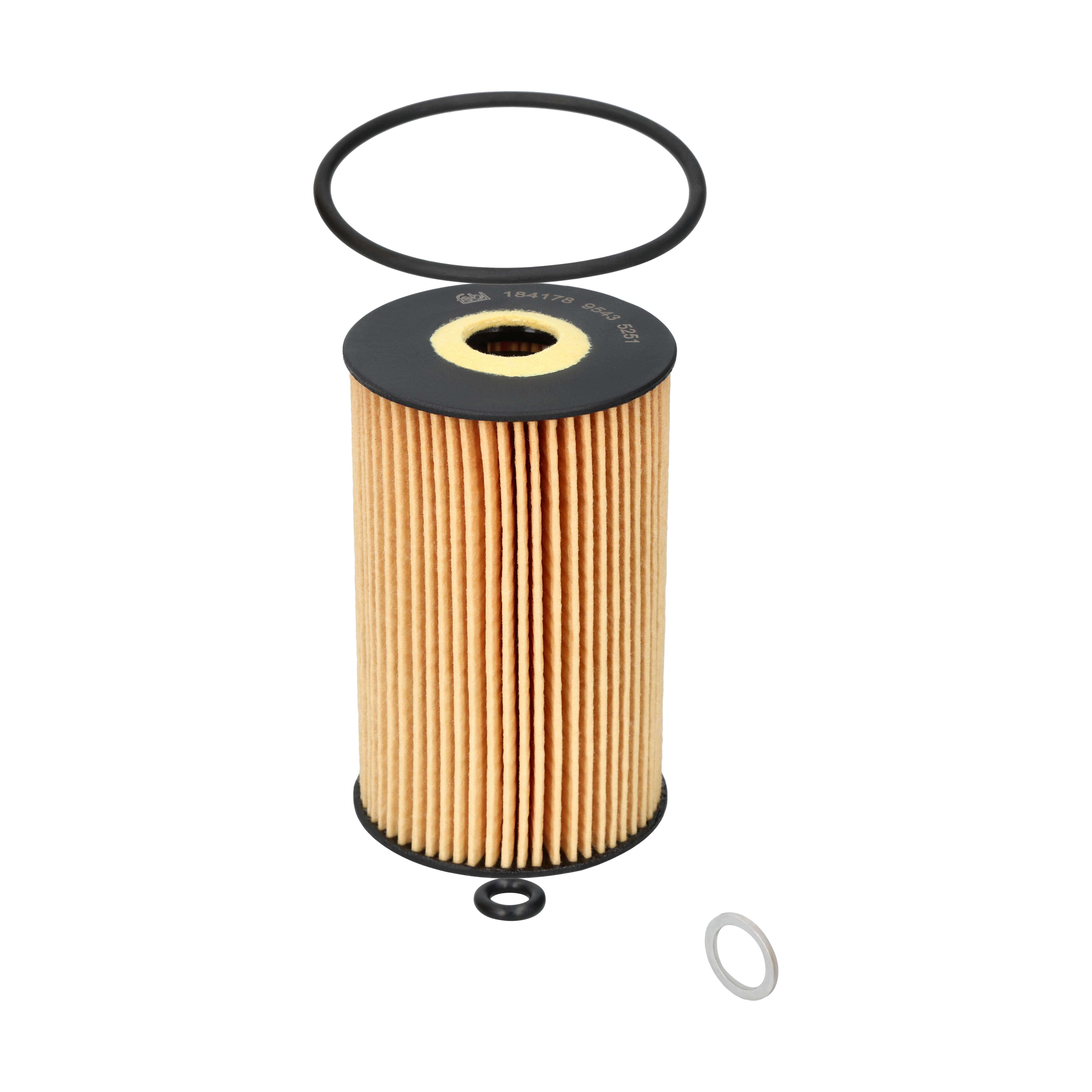 FEBI BILSTEIN Oliefilter 184178 Filterindsats height_mm_209|Højde [mm]|104 inner_diameter_mm_496|Indvendig diameter [mm]|25 outer_diameter_mm_497|Yder