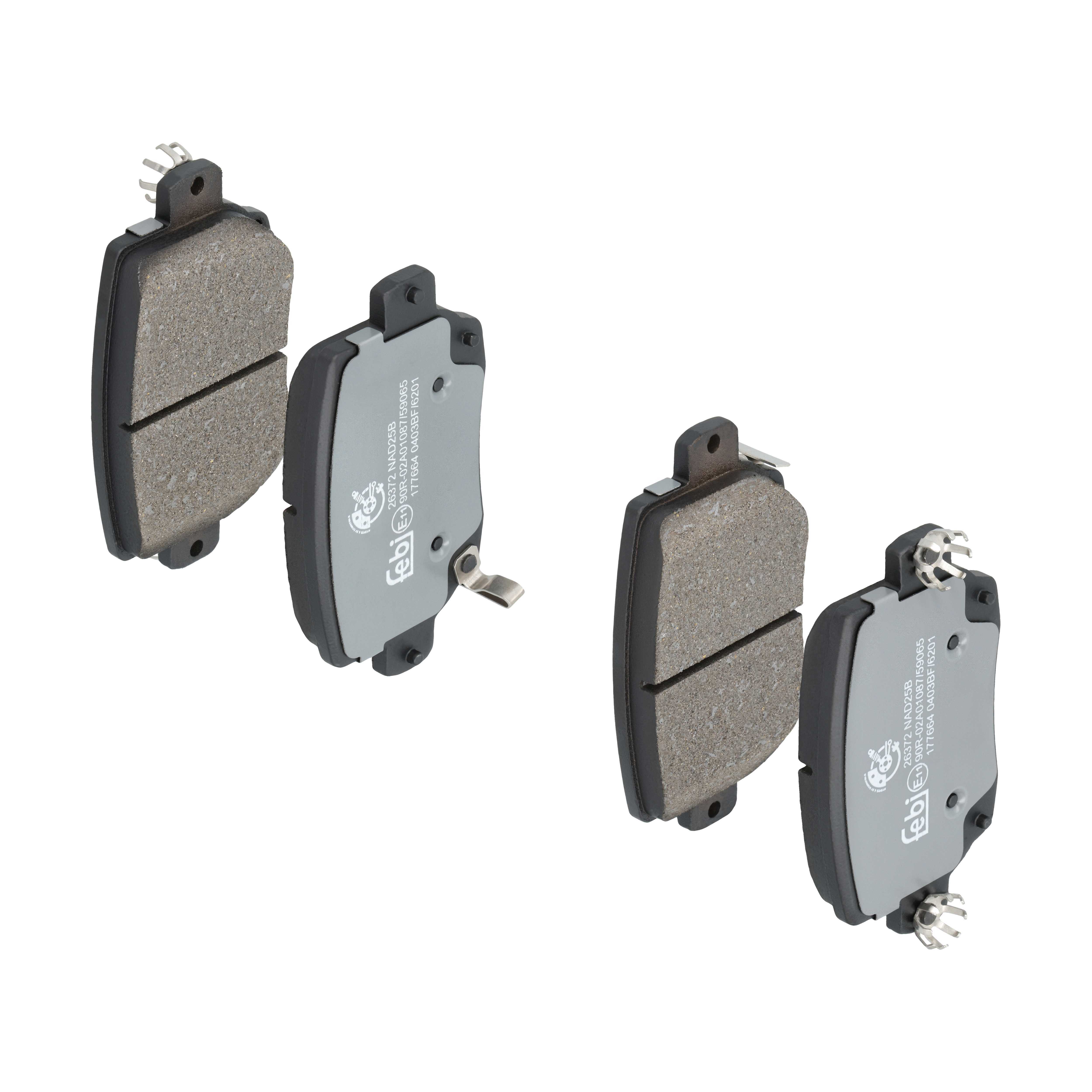 FEBI BILSTEIN Bremseklodser 177664 bagaksel for TESLA