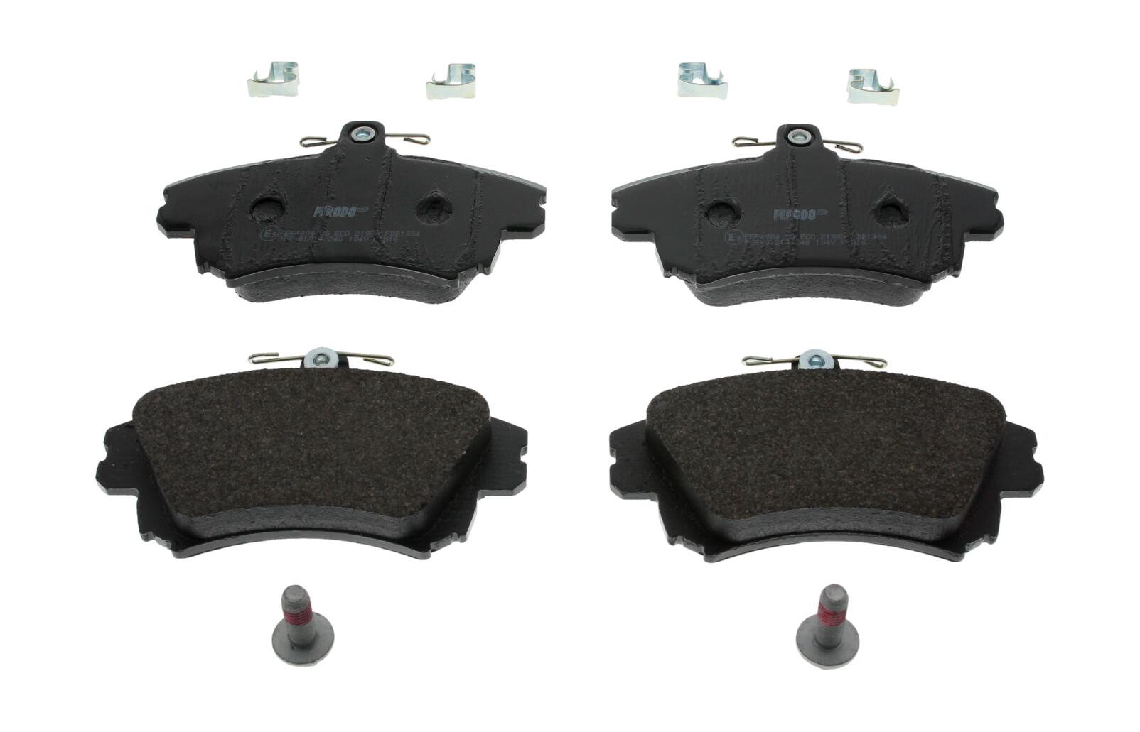 FERODO Bremseklodser fdb1384 for VOLVO MITSUBISHI SMART