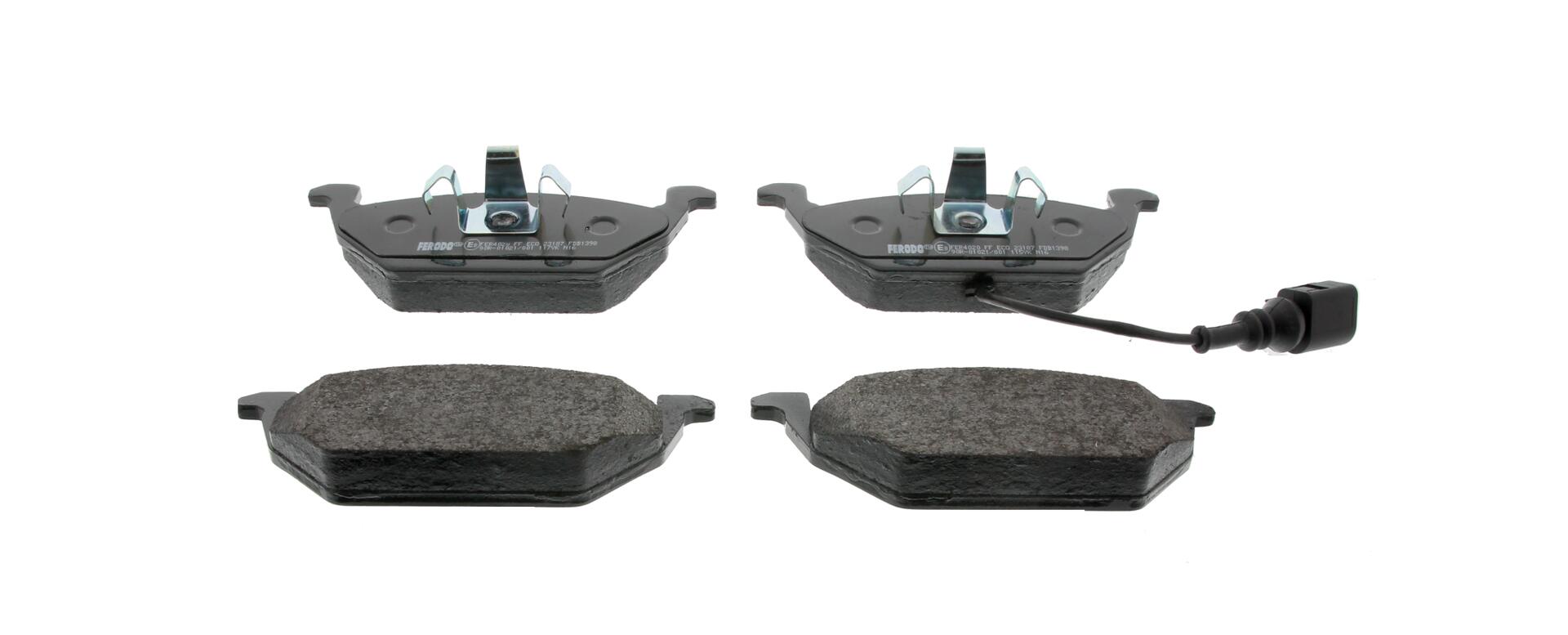 FERODO Bremseklodser fdb1398 for VAG VW SEAT SKODA