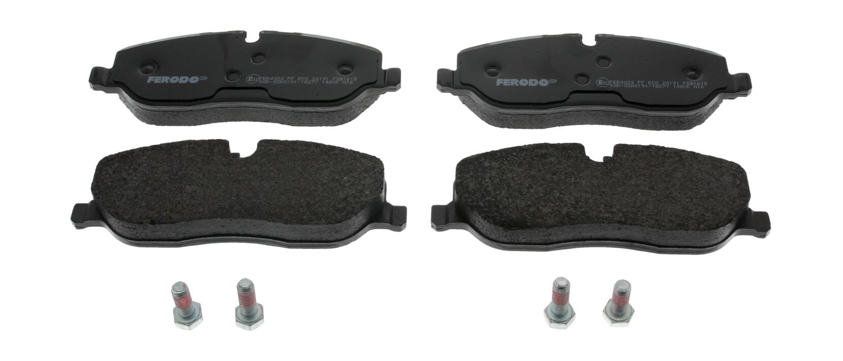 FERODO Bremseklodser fdb1615 for LAND ROVER